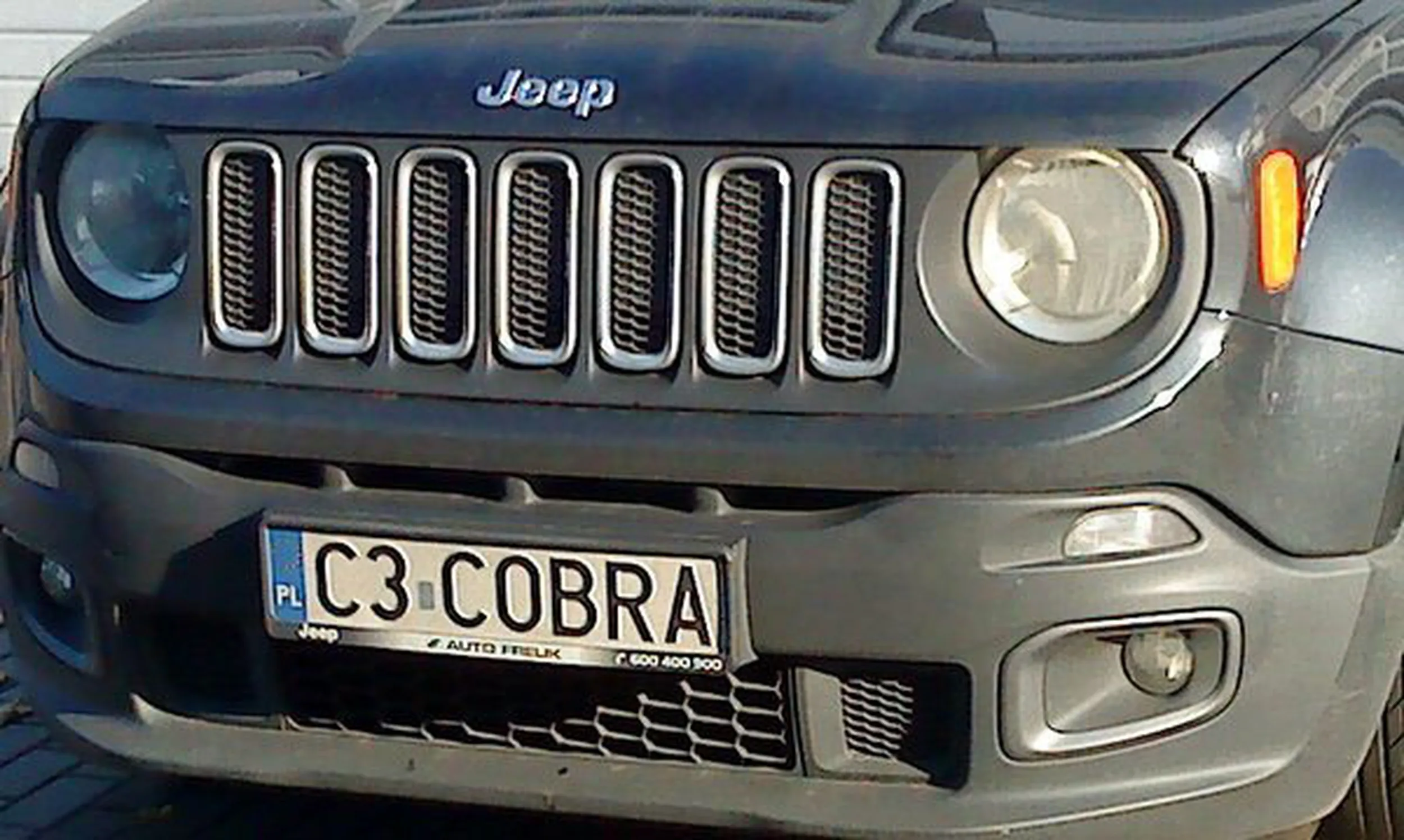 Fajny numer, blacha C3 COBRA