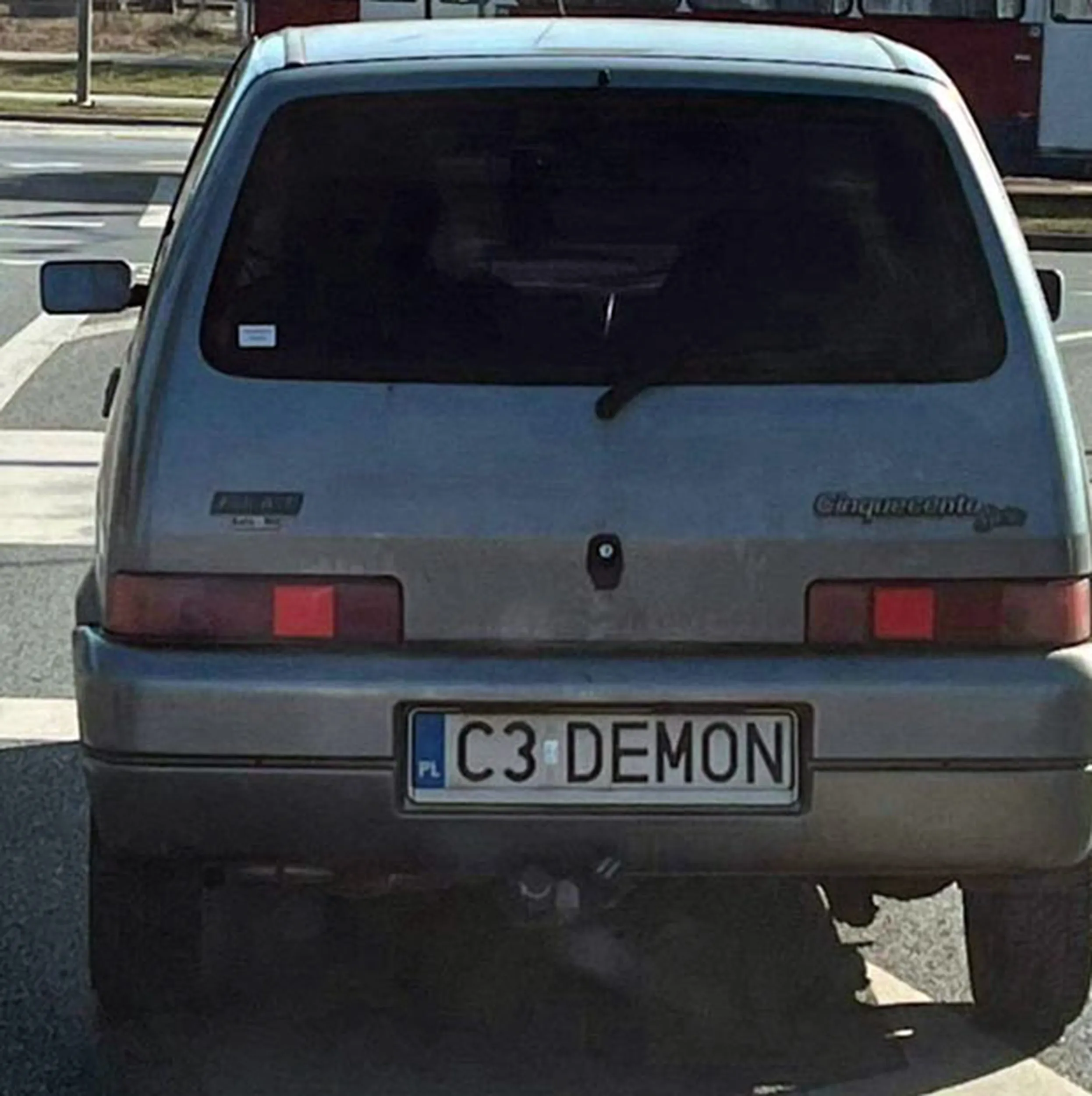 Fajny numer, blacha C3 DEMON