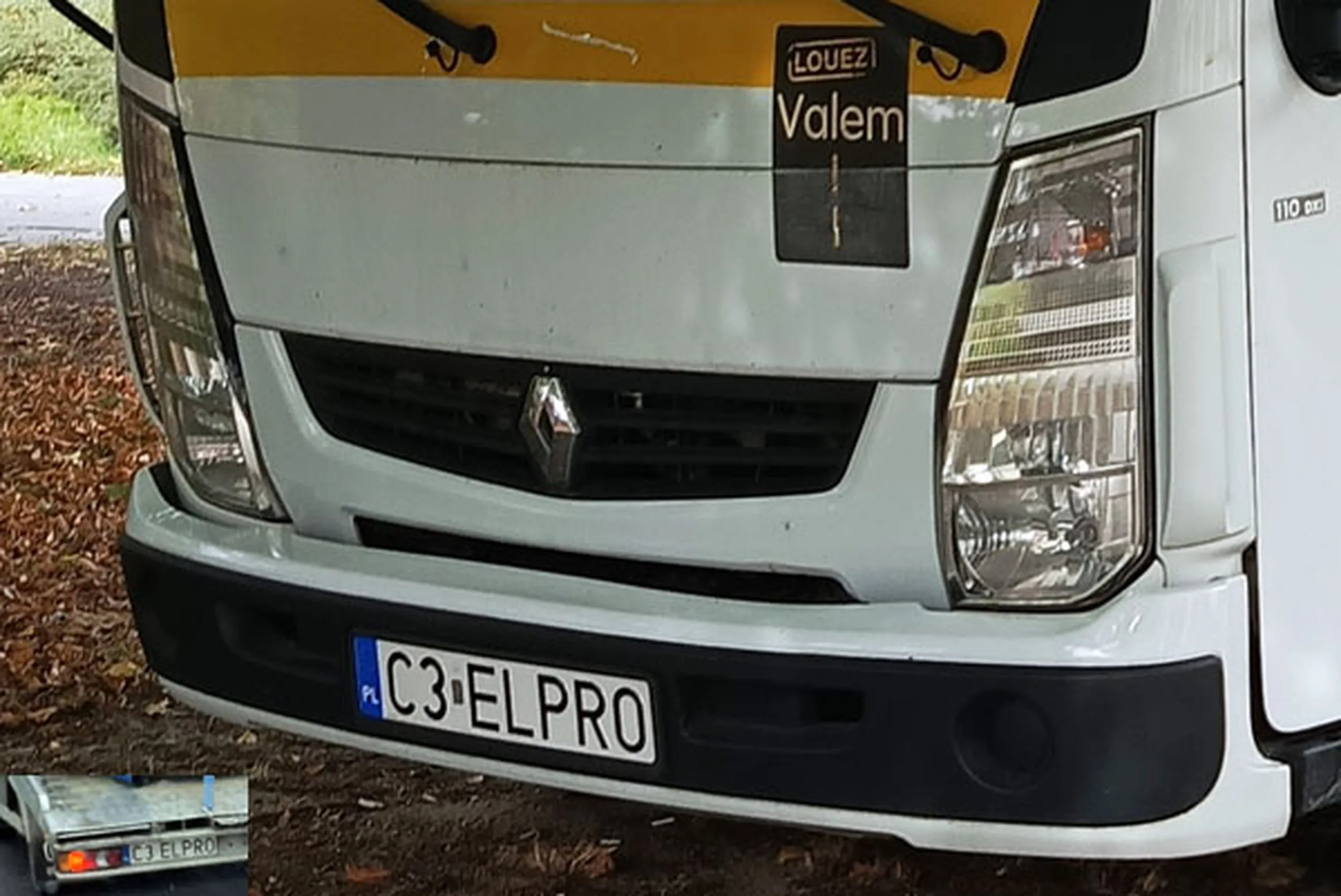 Fajny numer, blacha C3 ELPRO