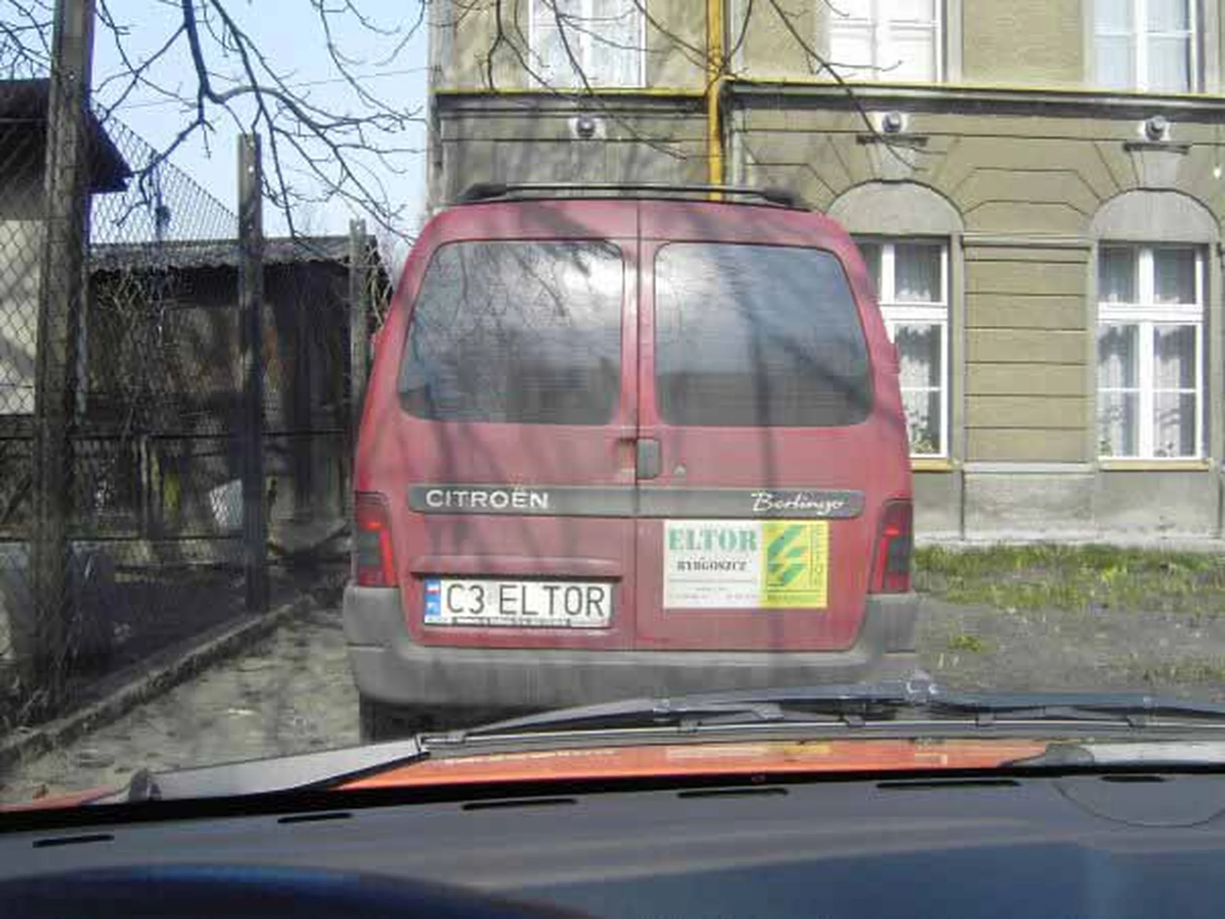 Fajny numer, blacha C3 ELTOR