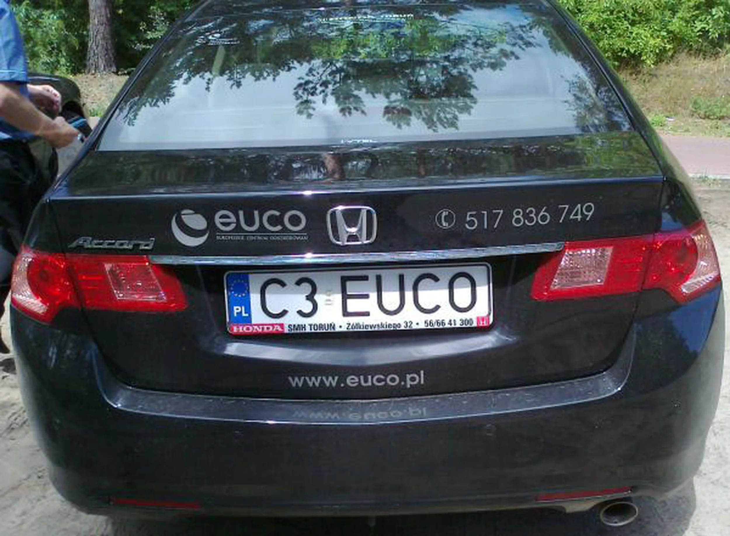 Fajny numer, blacha C3 EUCO