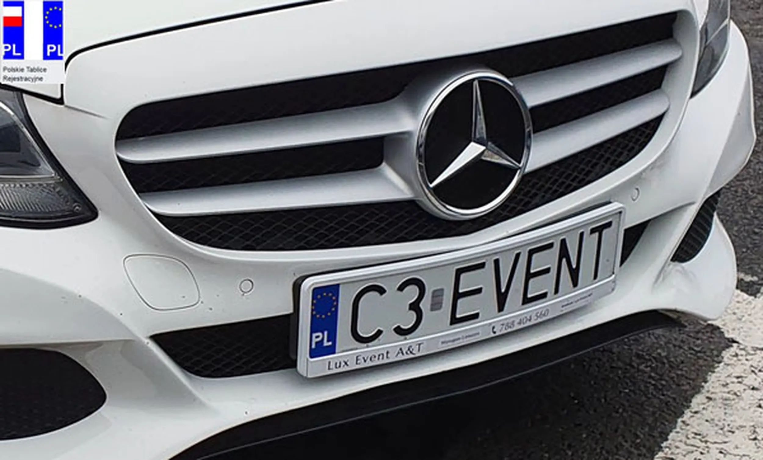Fajny numer, blacha C3 EVENT