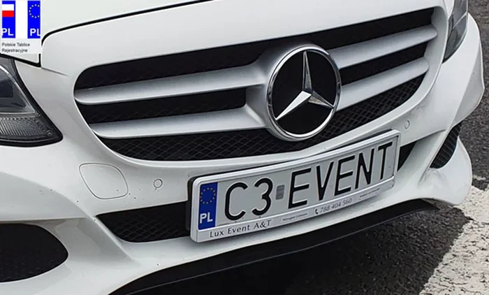 Fajny numer, blacha C3 EVENT