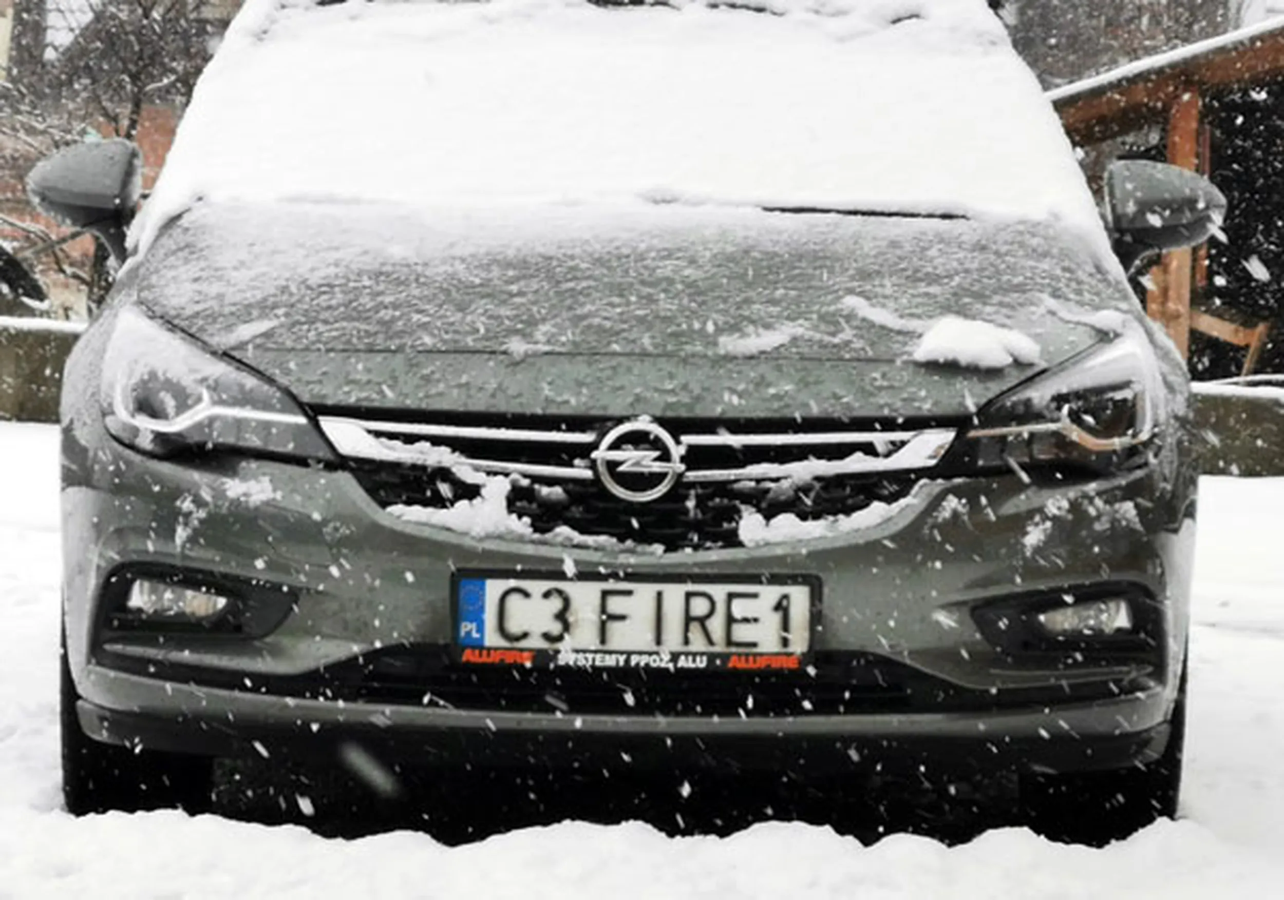 Fajny numer, blacha C3 FIRE1