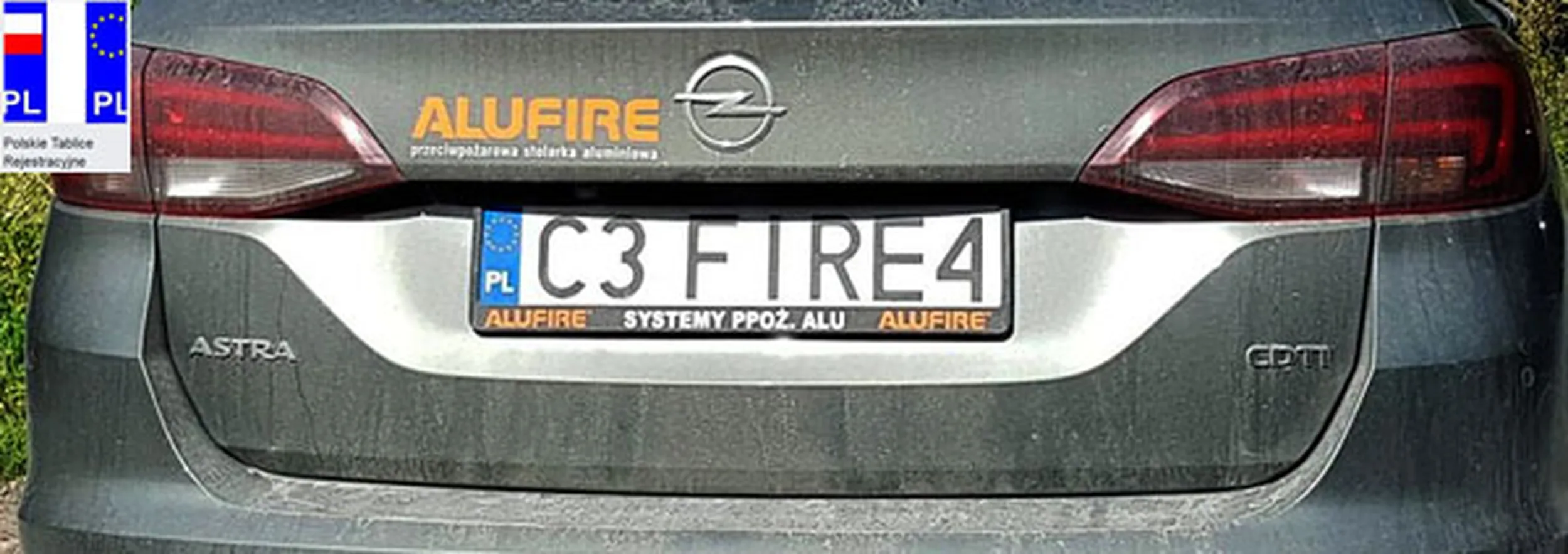 Fajny numer, blacha C3 FIRE4