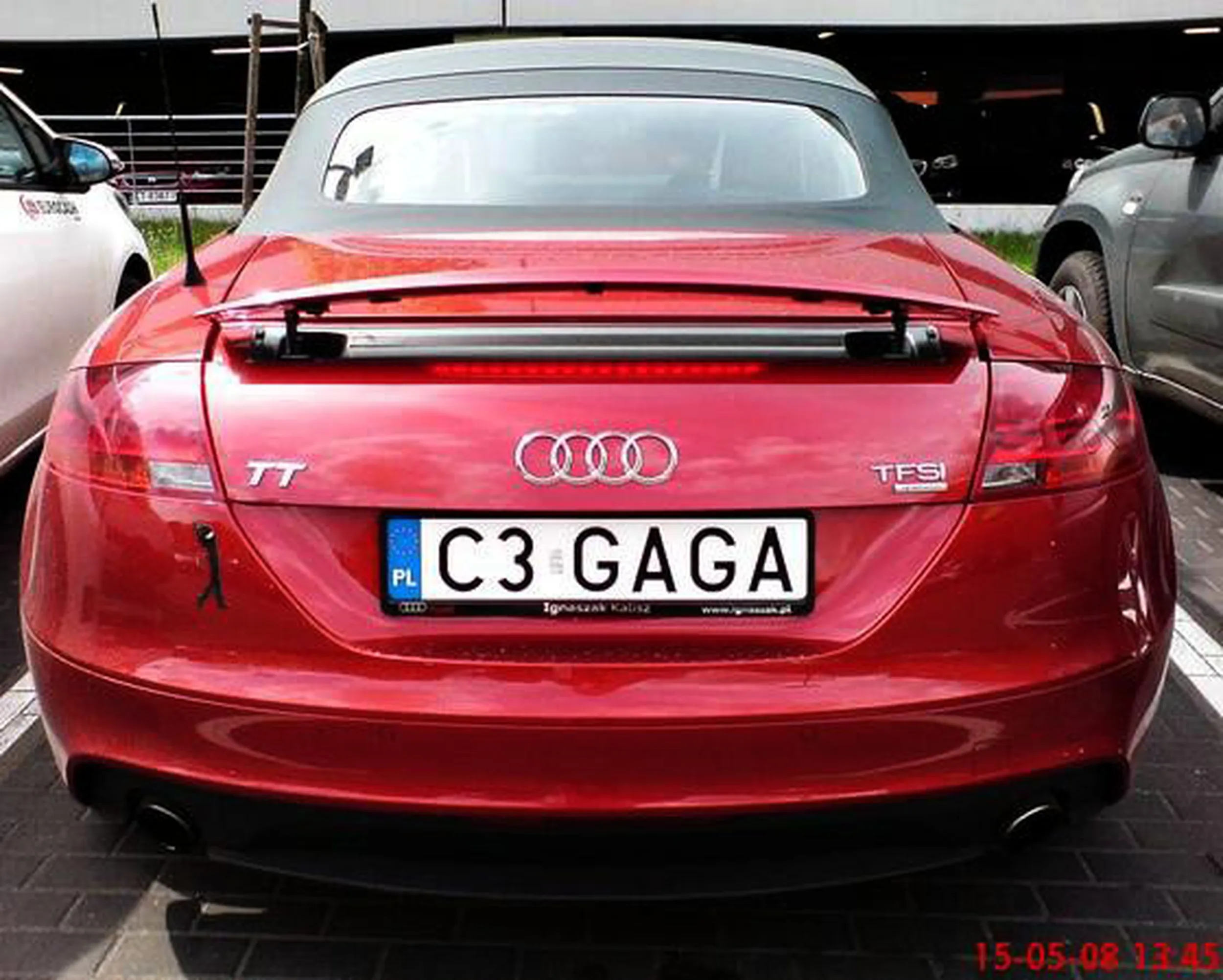 Fajny numer, blacha C3 GAGA