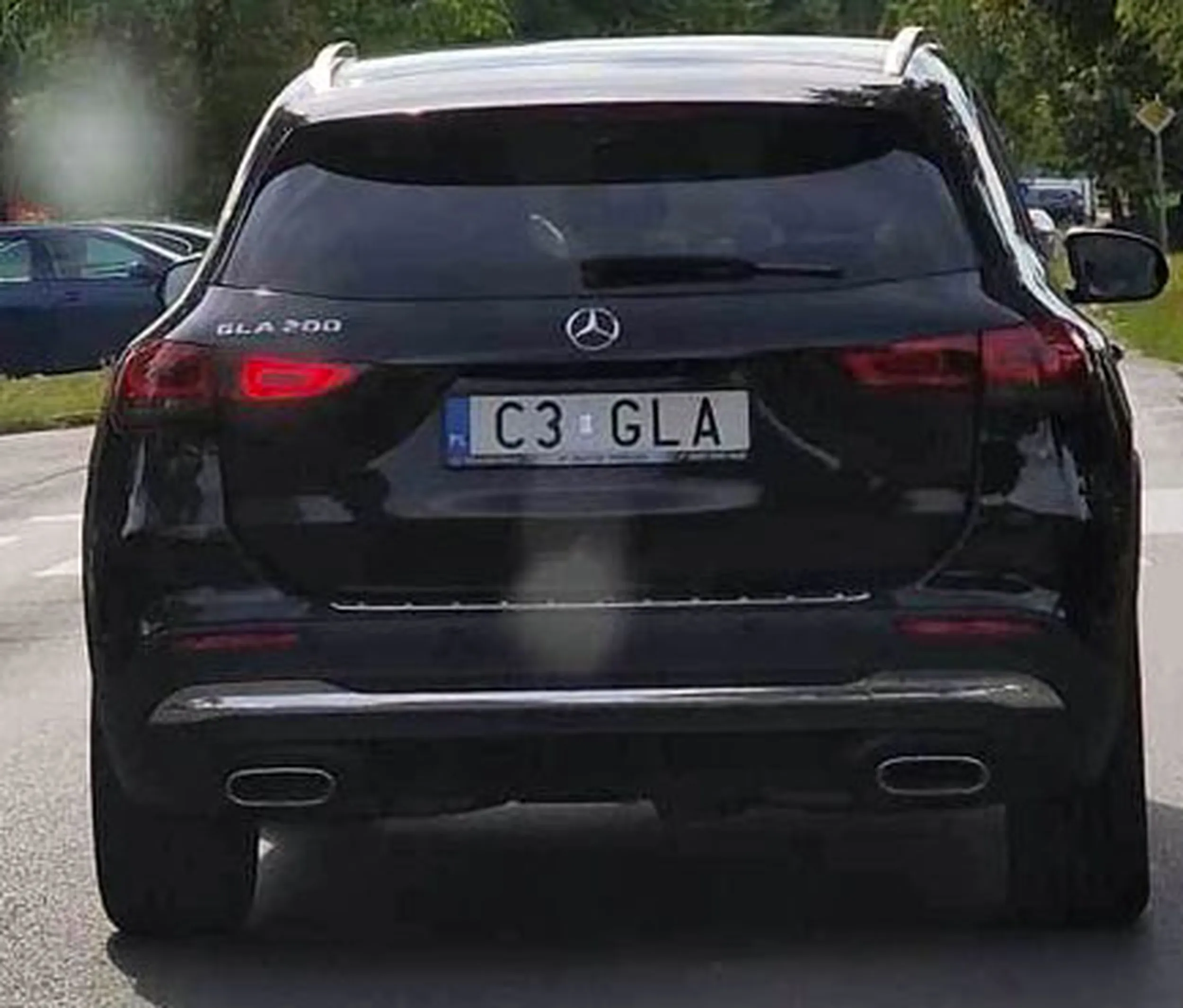 Fajny numer, blacha C3 GLA