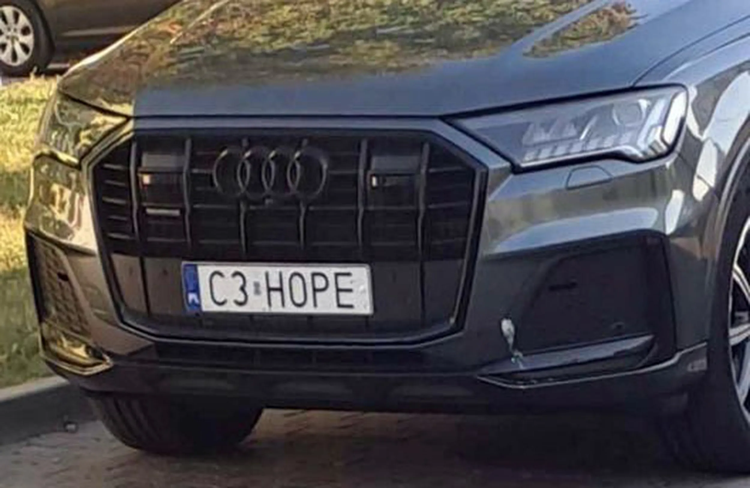 Fajny numer, blacha C3 HOPE