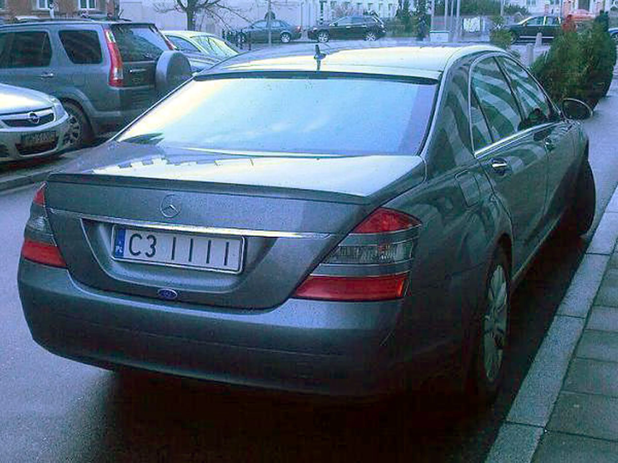 Fajny numer, blacha C3 IIII