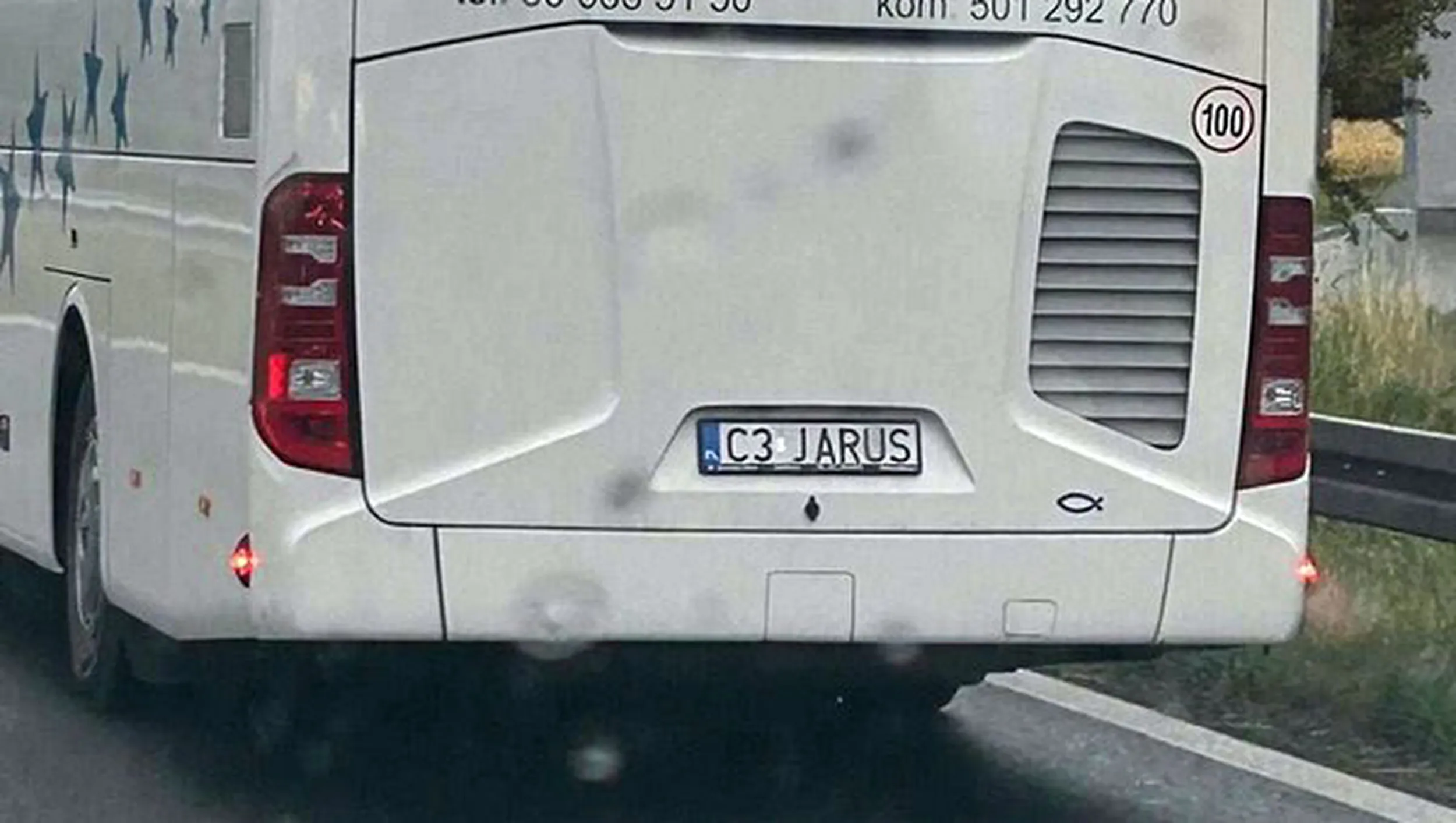 Fajny numer, blacha C3 JARUS