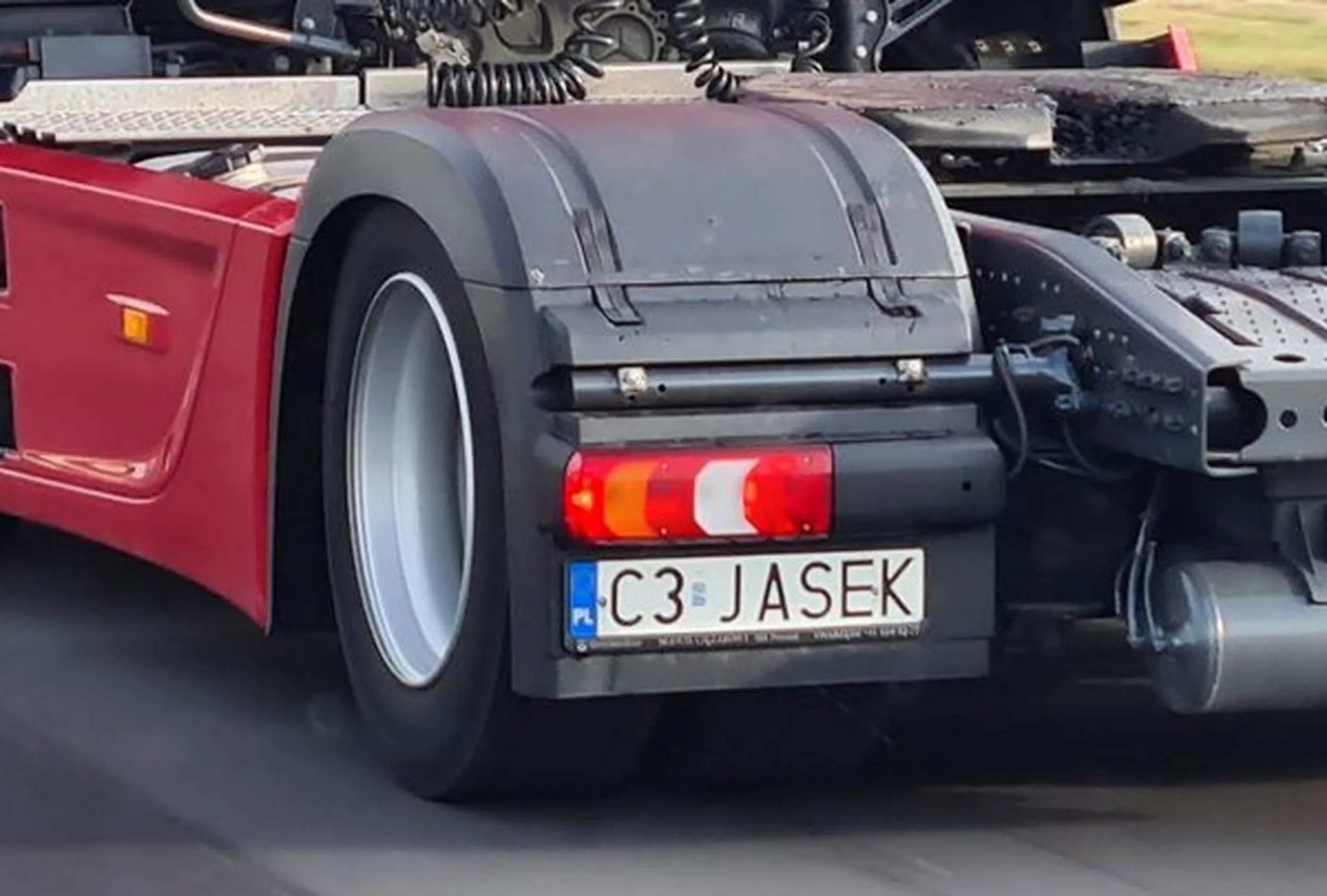 Fajny numer, blacha C3 JASEK