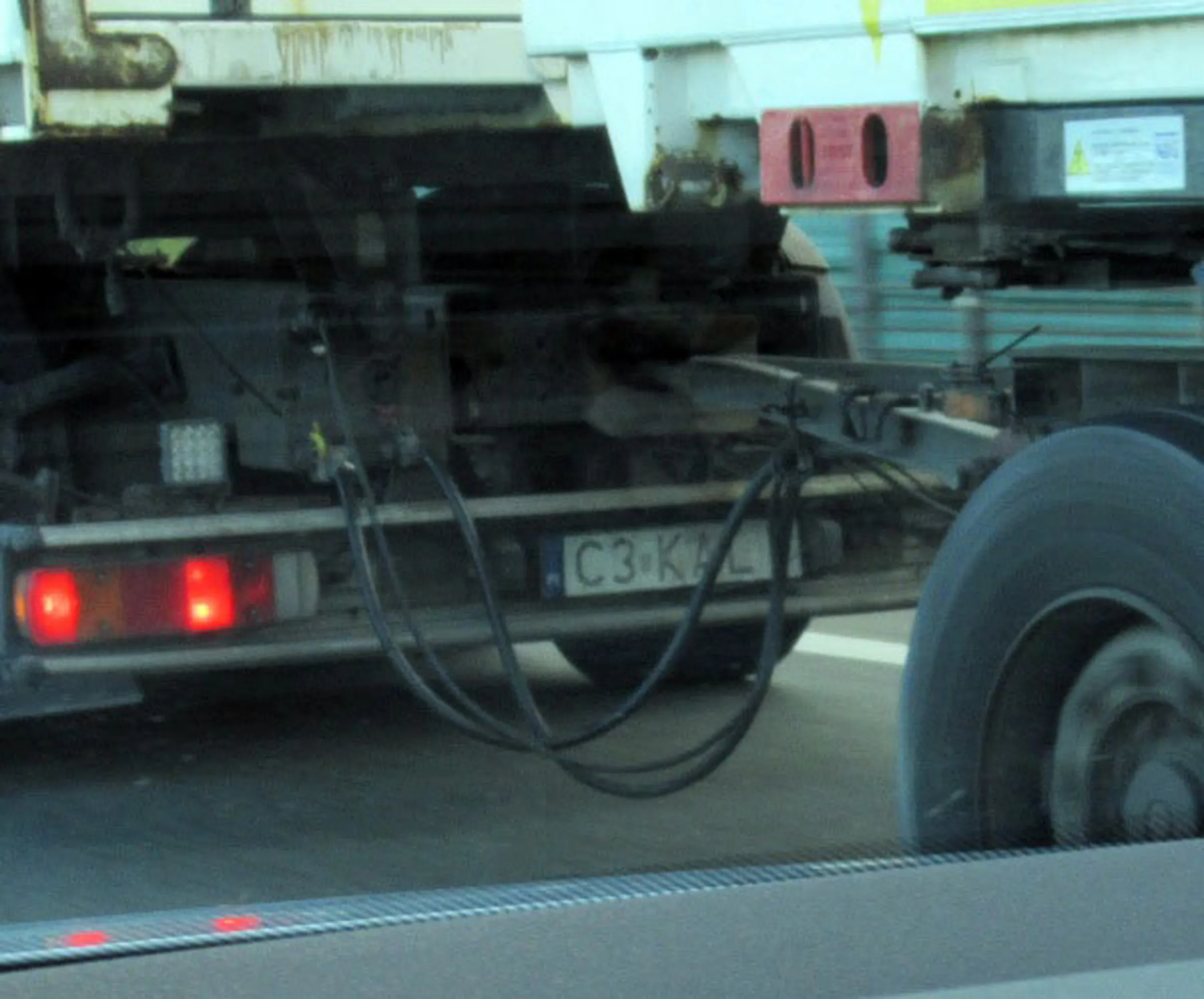 Fajny numer, blacha C3 KALI