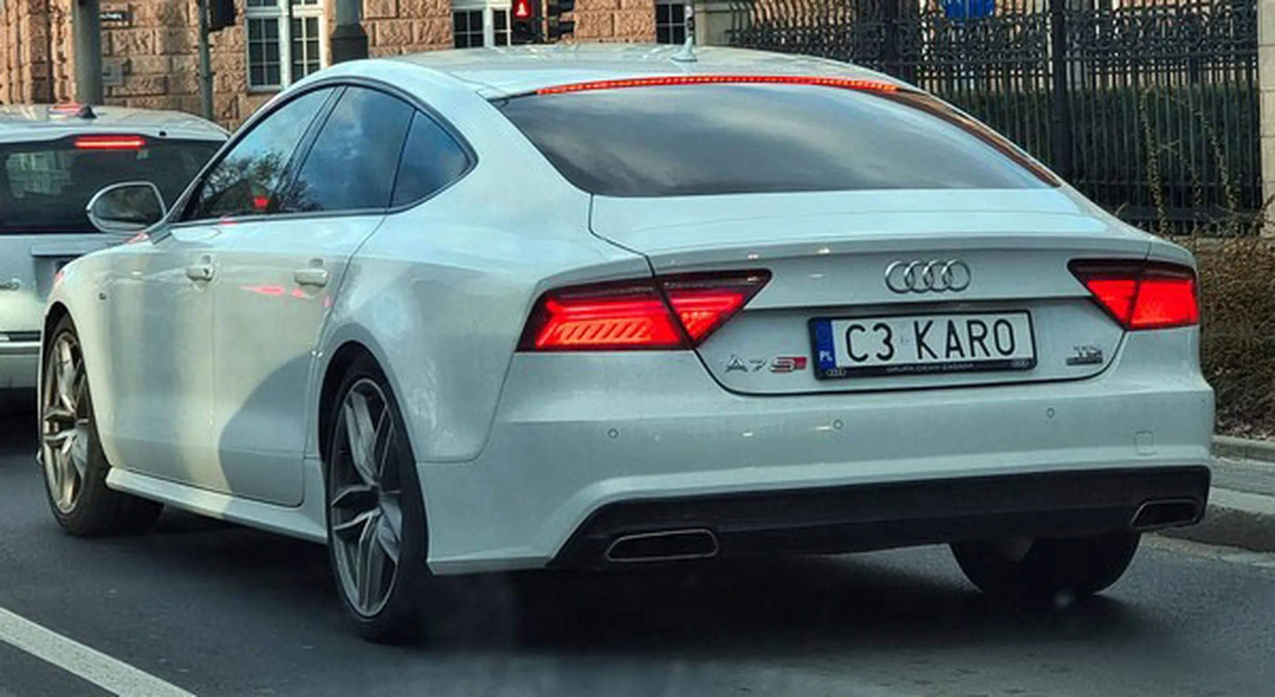 Fajny numer, blacha C3 KARO