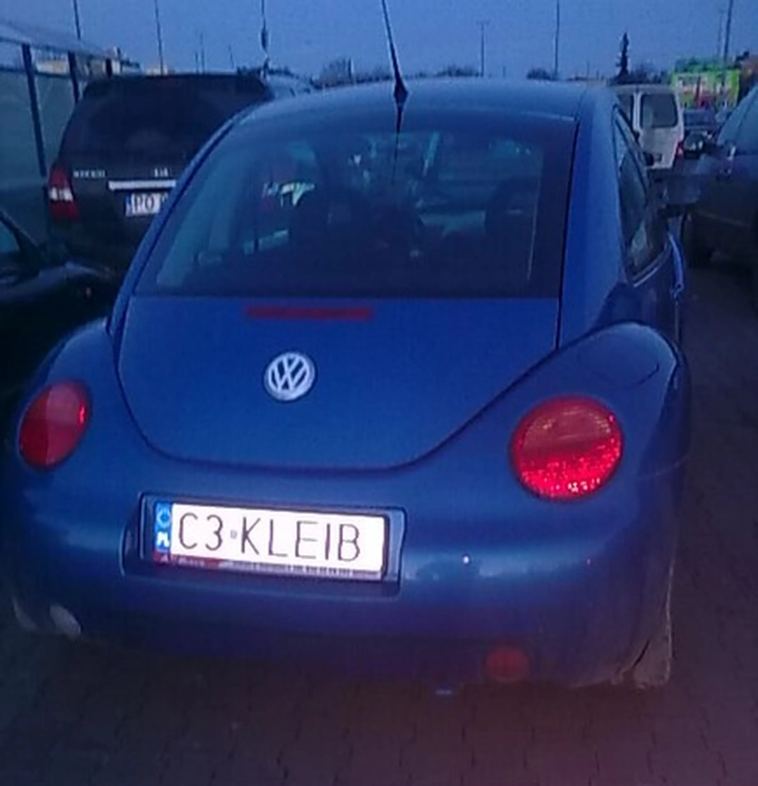 Fajny numer, blacha C3 KLEIB