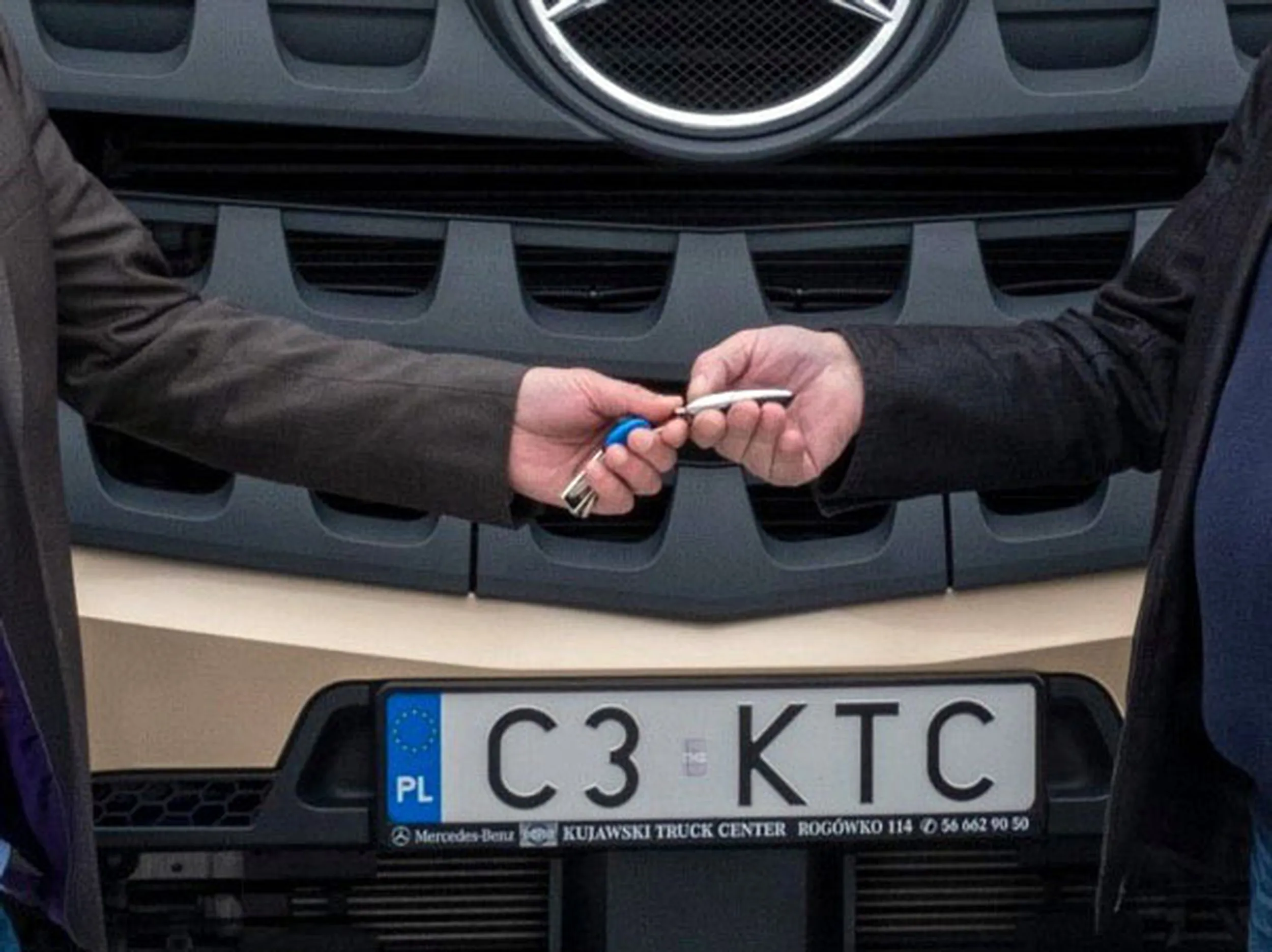 Fajny numer, blacha C3 KTC