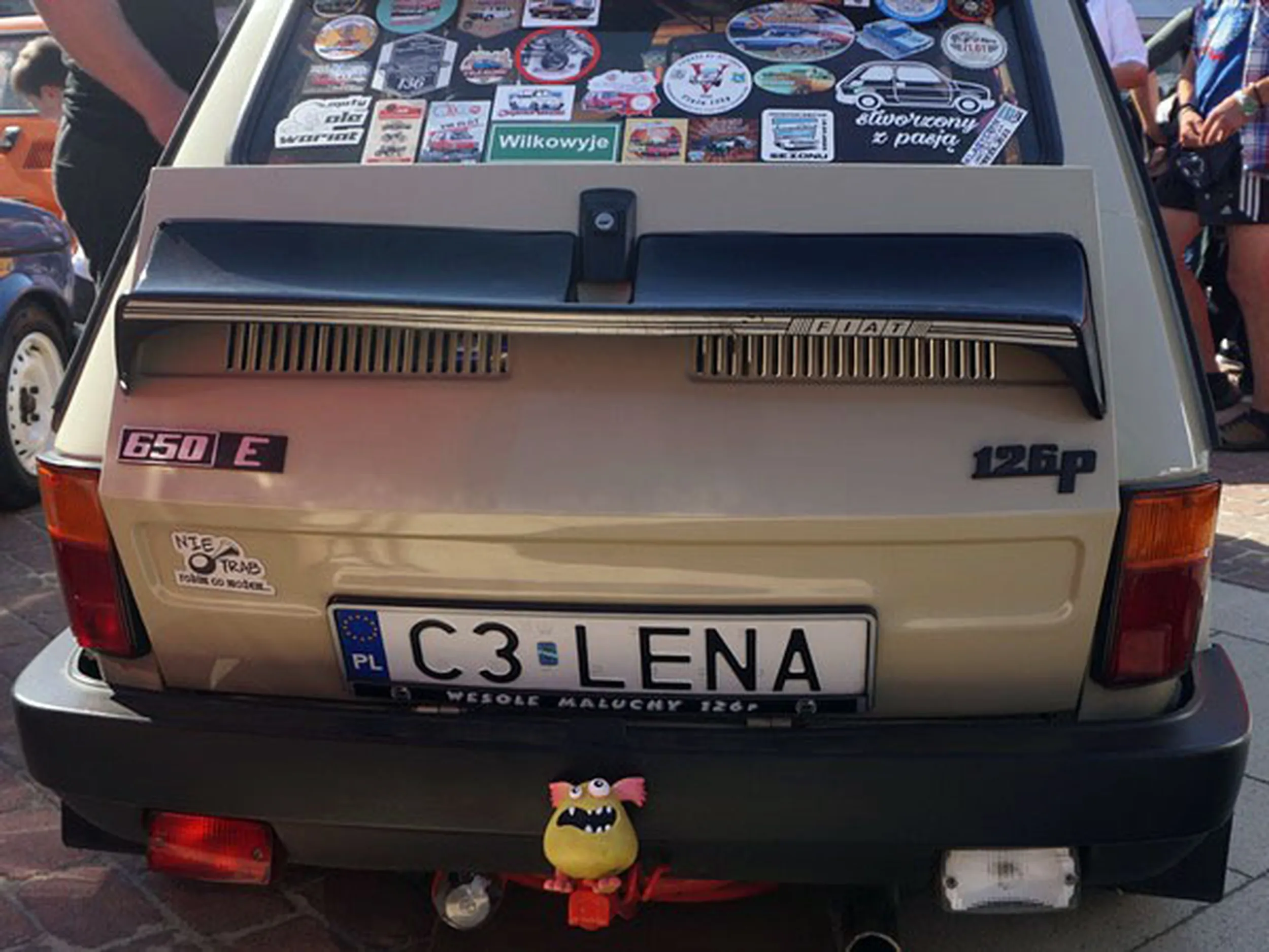 Fajny numer, blacha C3 LENA