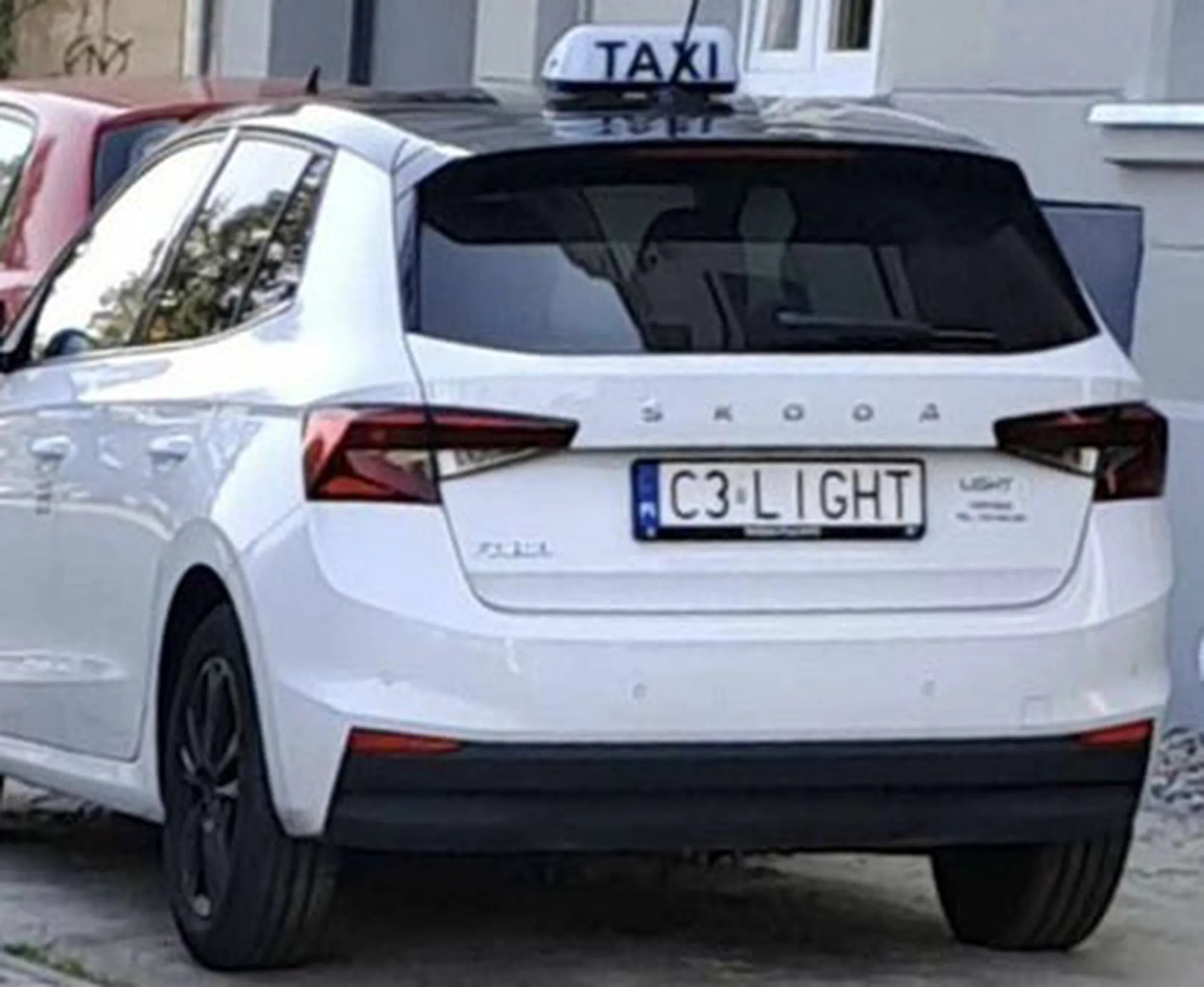 Fajny numer, blacha C3 LIGHT