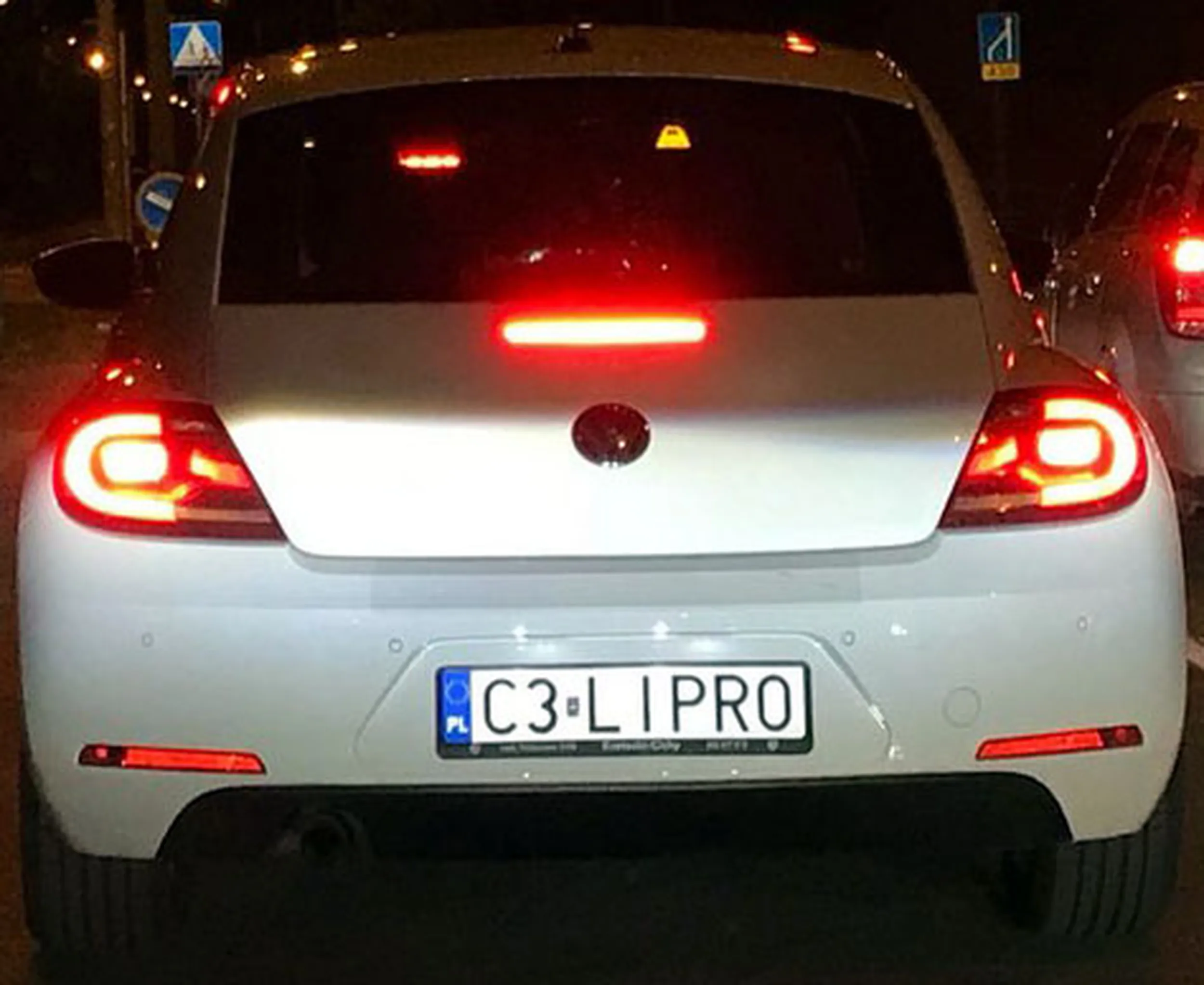 Fajny numer, blacha C3 LIPRO