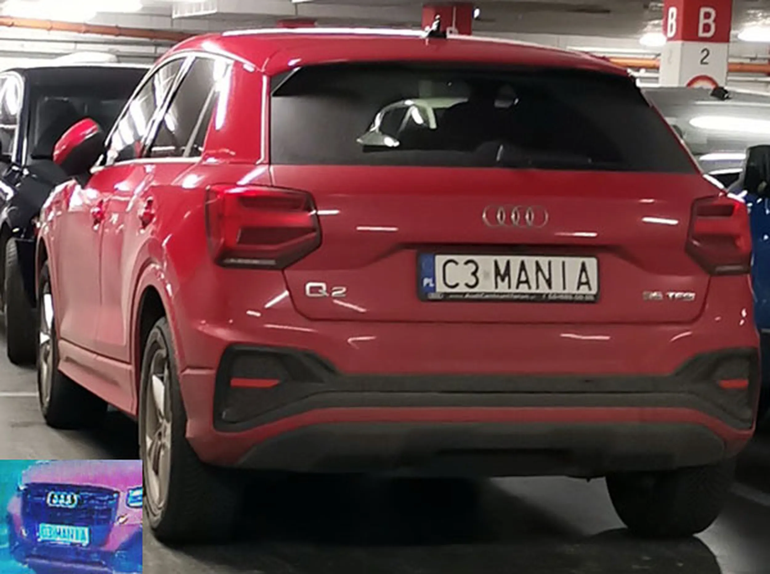 Fajny numer, blacha C3 MANIA