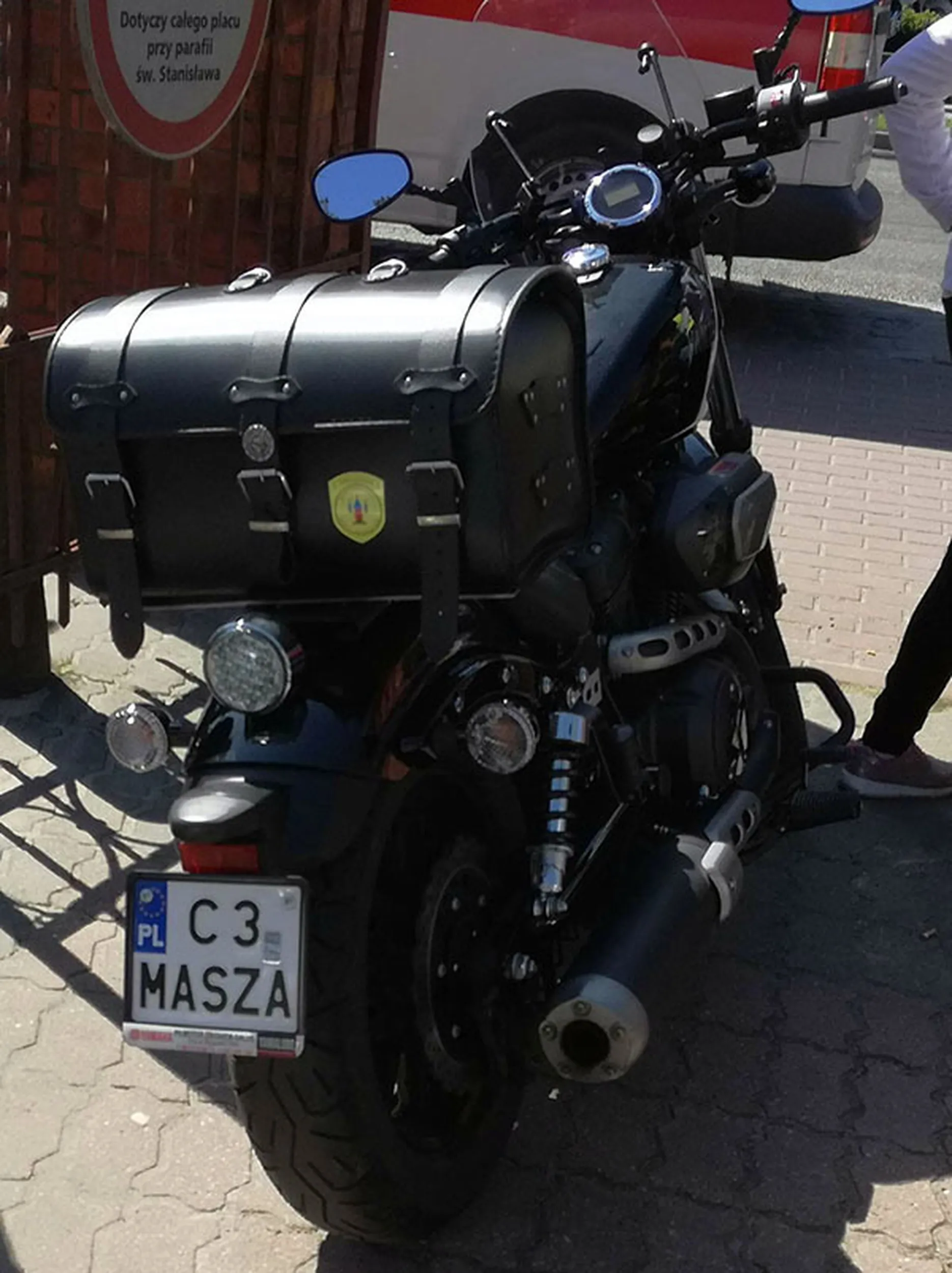 Fajny numer, blacha C3 MASZA