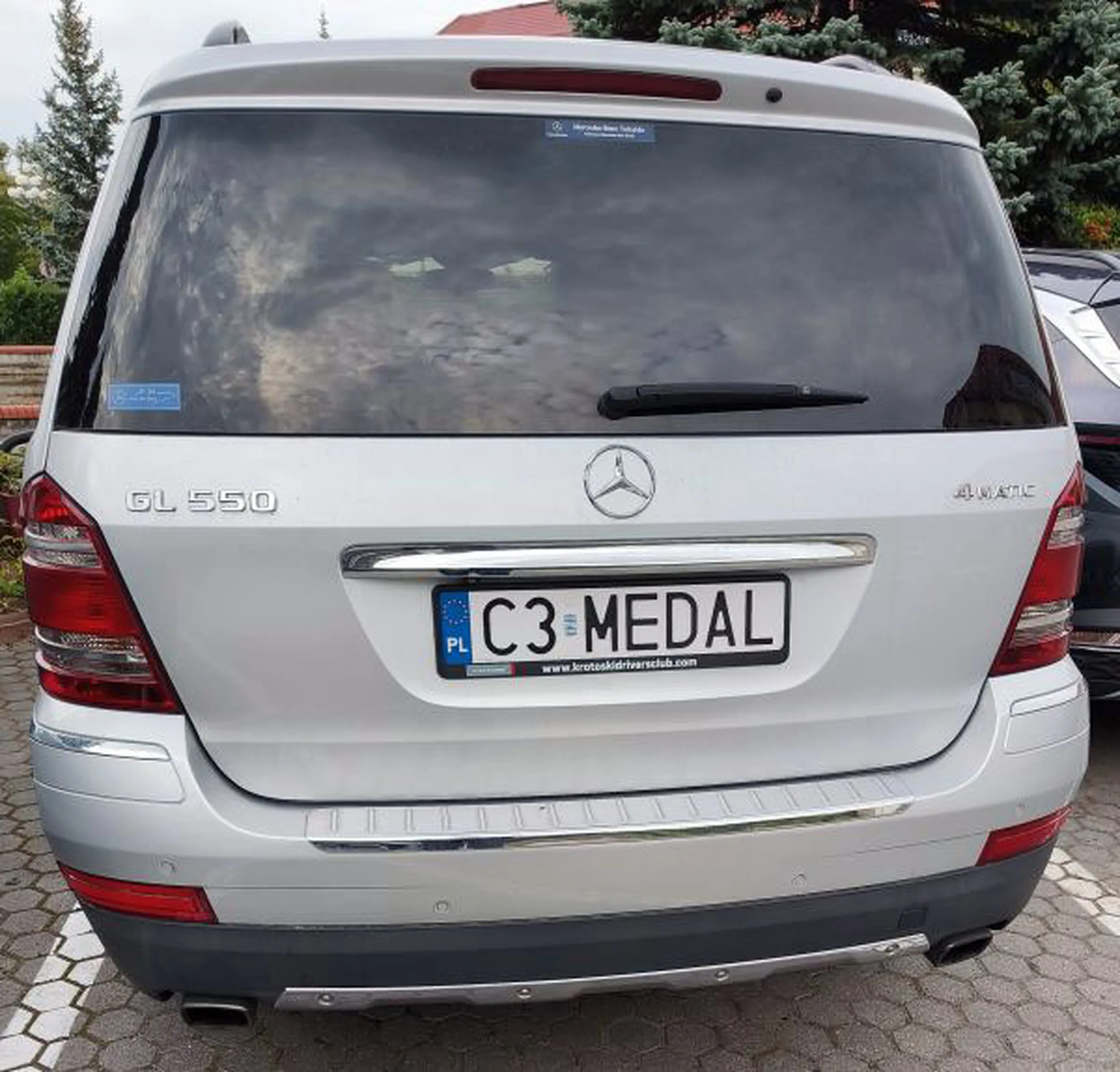 Fajny numer, blacha C3 MEDAL