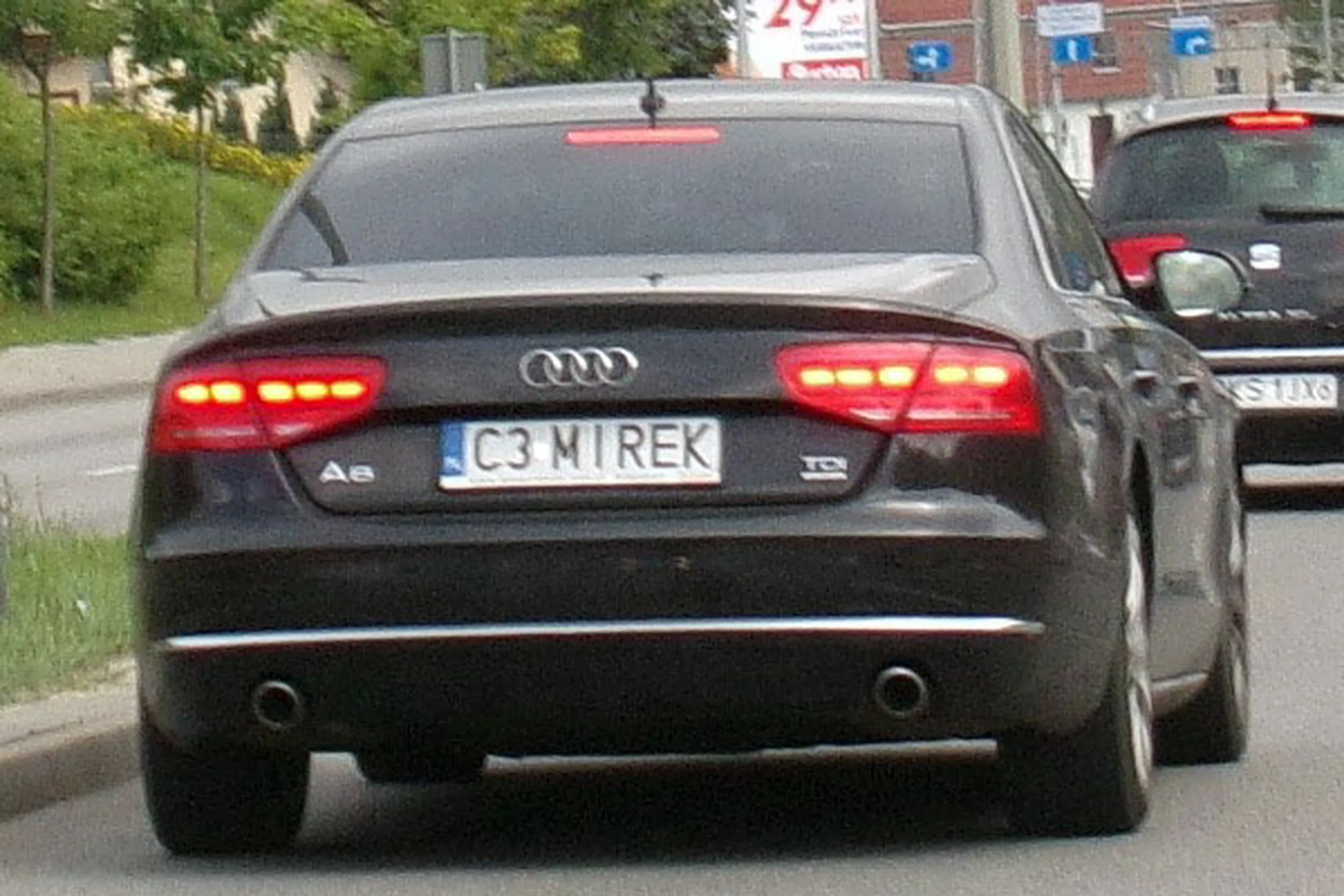 Fajny numer, blacha C3 MIREK