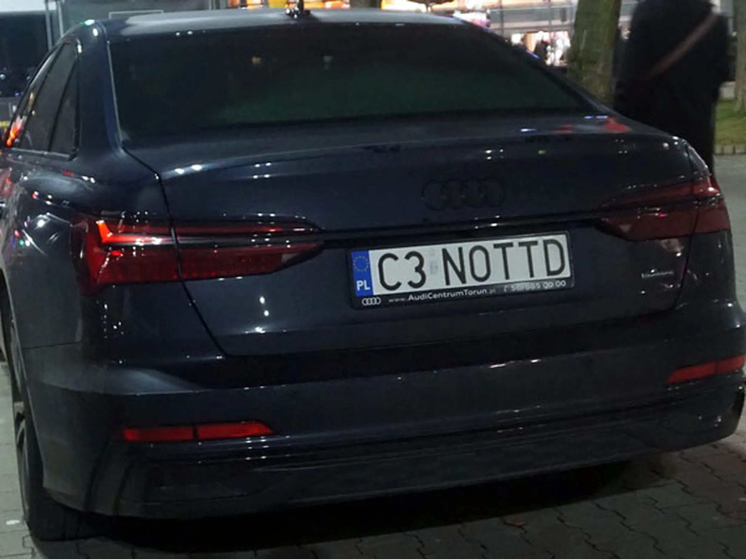 Fajny numer, blacha C3 NOTTD