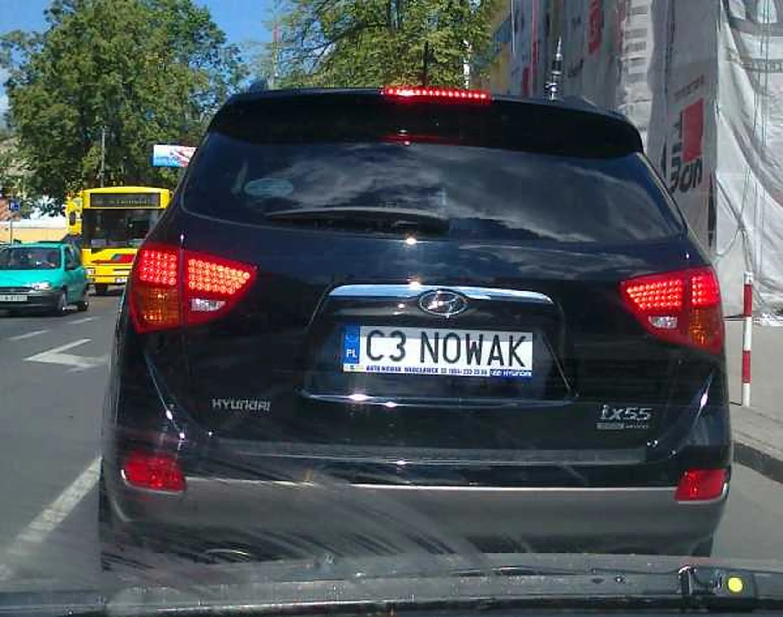 Fajny numer, blacha C3 NOWAK