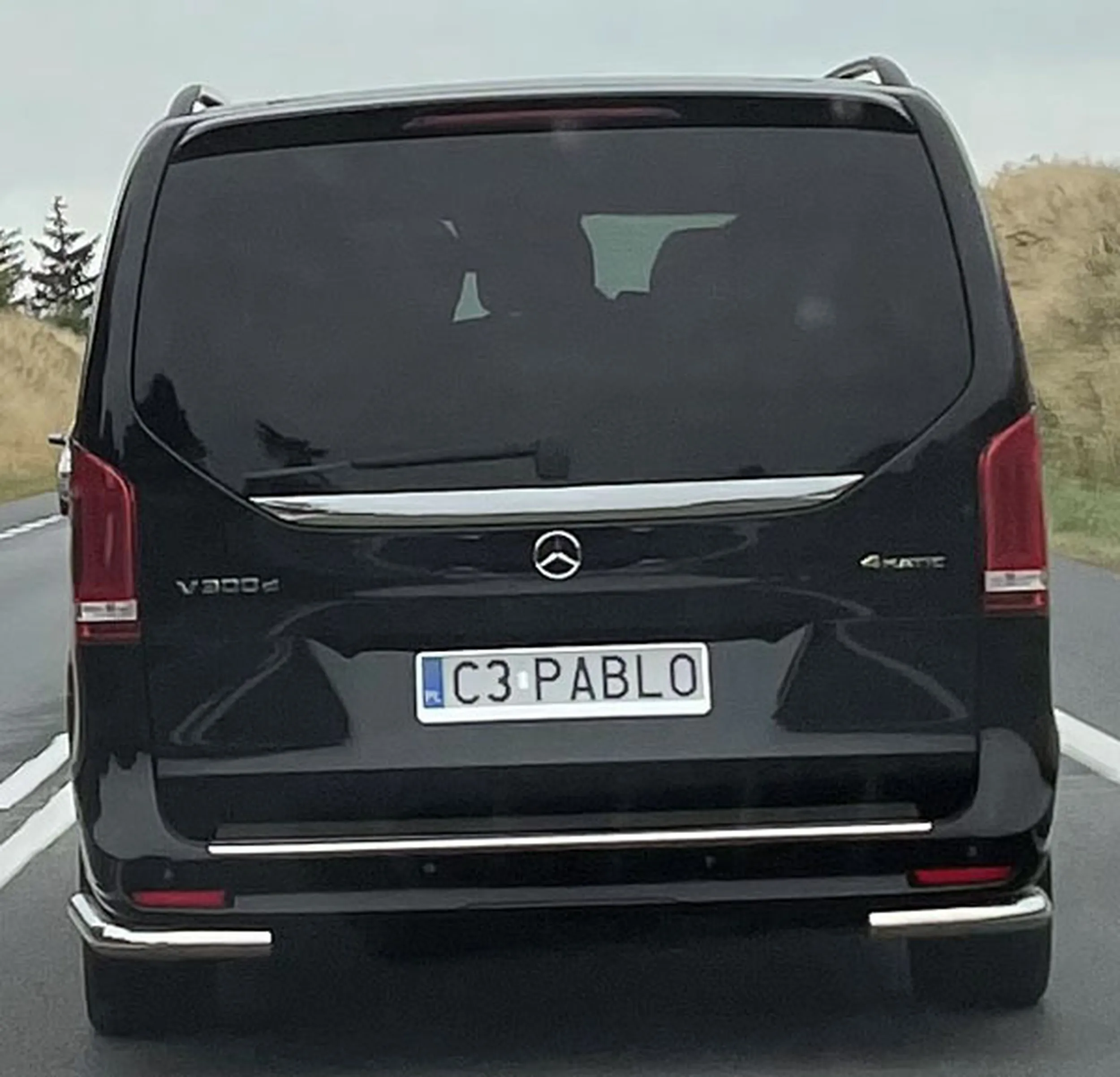 Fajny numer, blacha C3 PABLO
