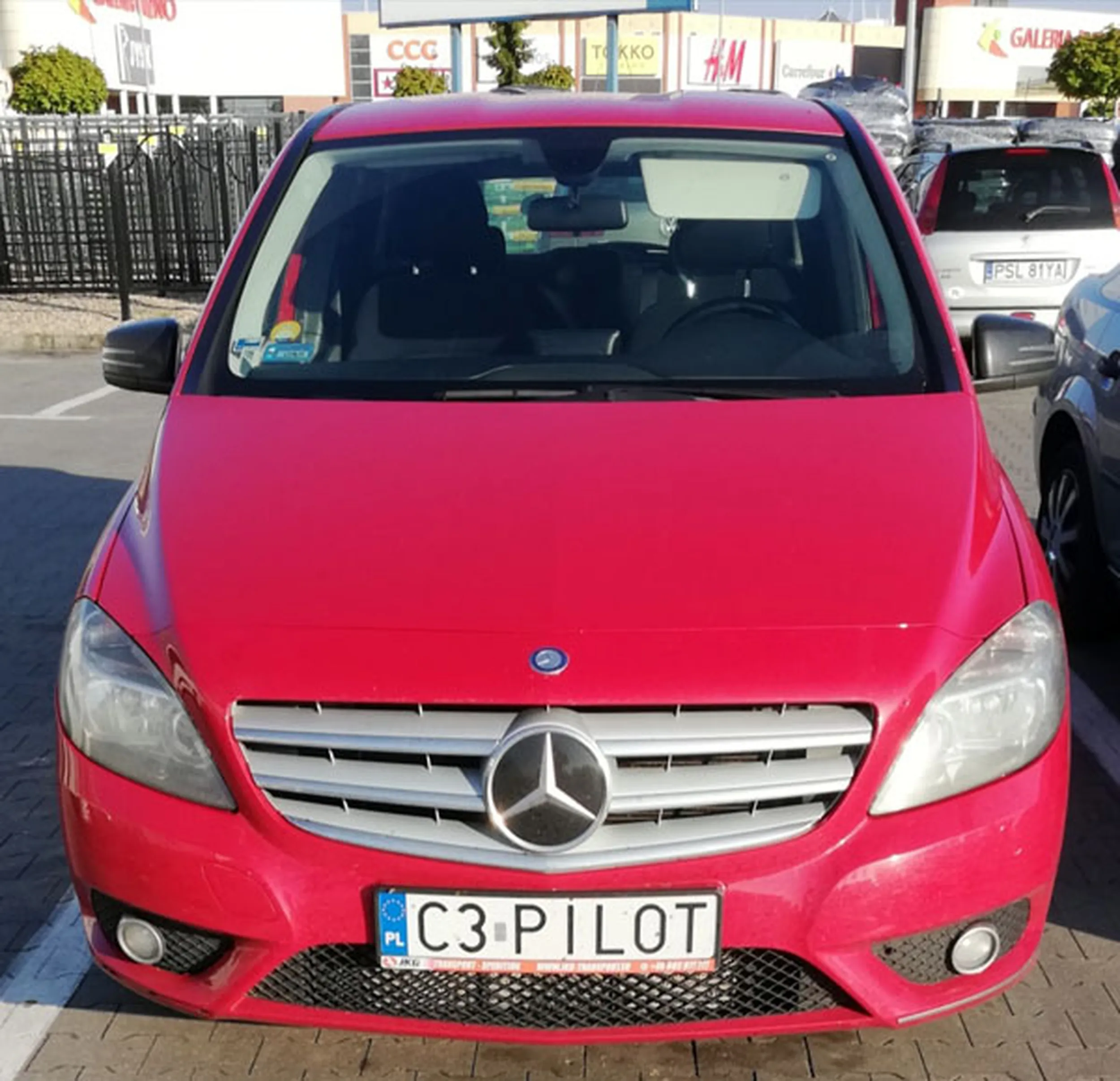 Fajny numer, blacha C3 PILOT