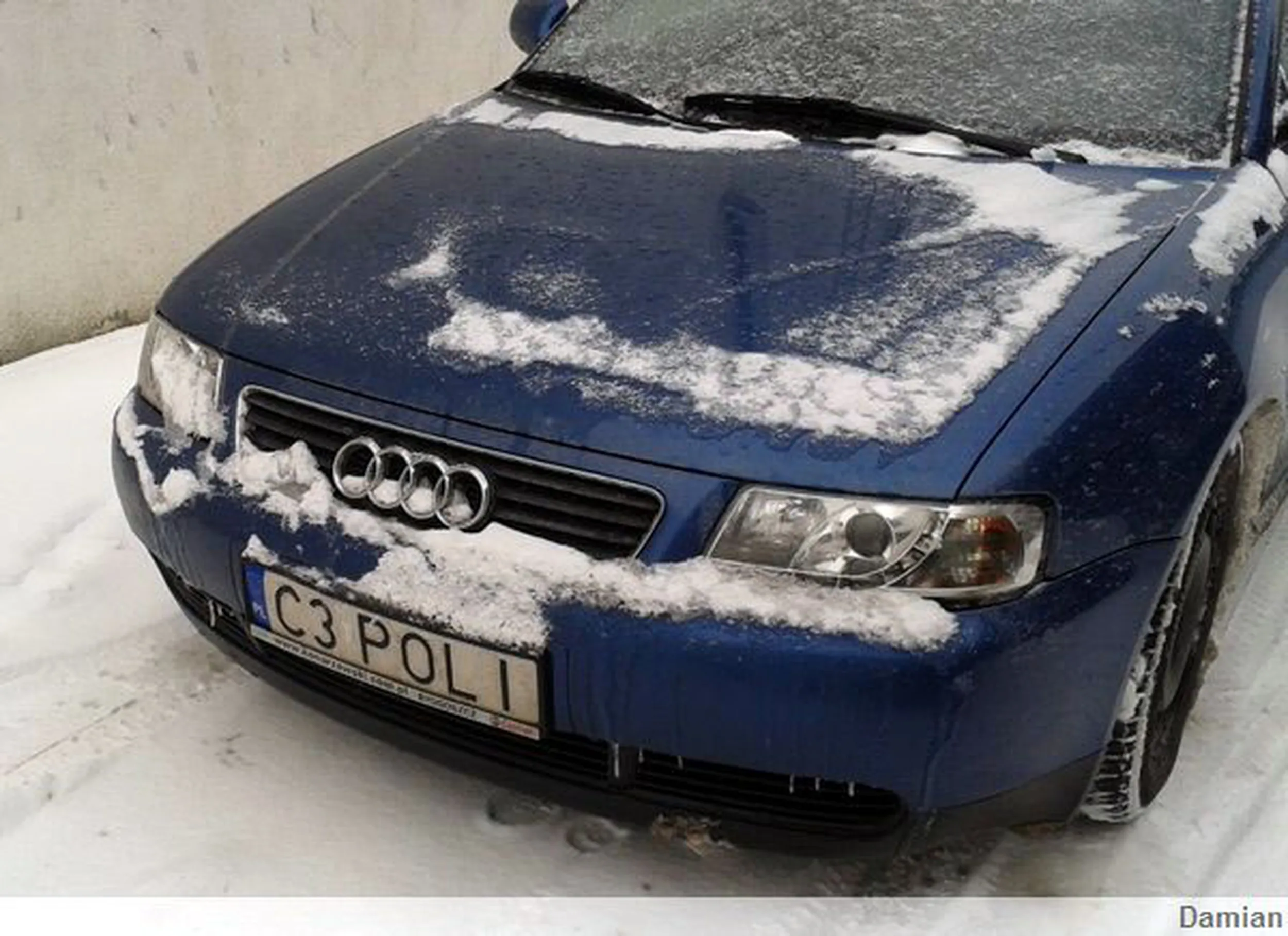 Fajny numer, blacha C3 POLI