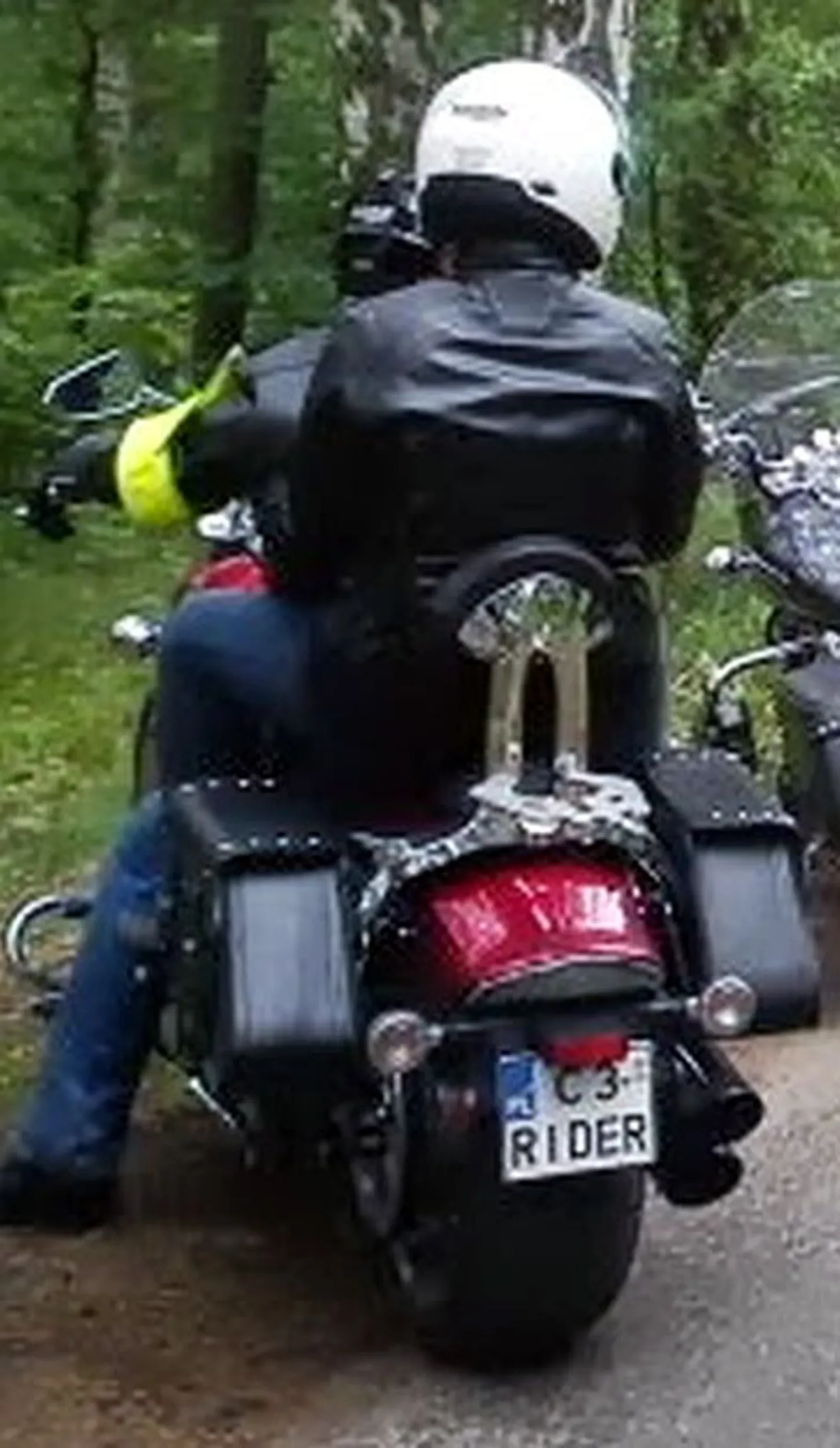 Fajny numer, blacha C3 RIDER