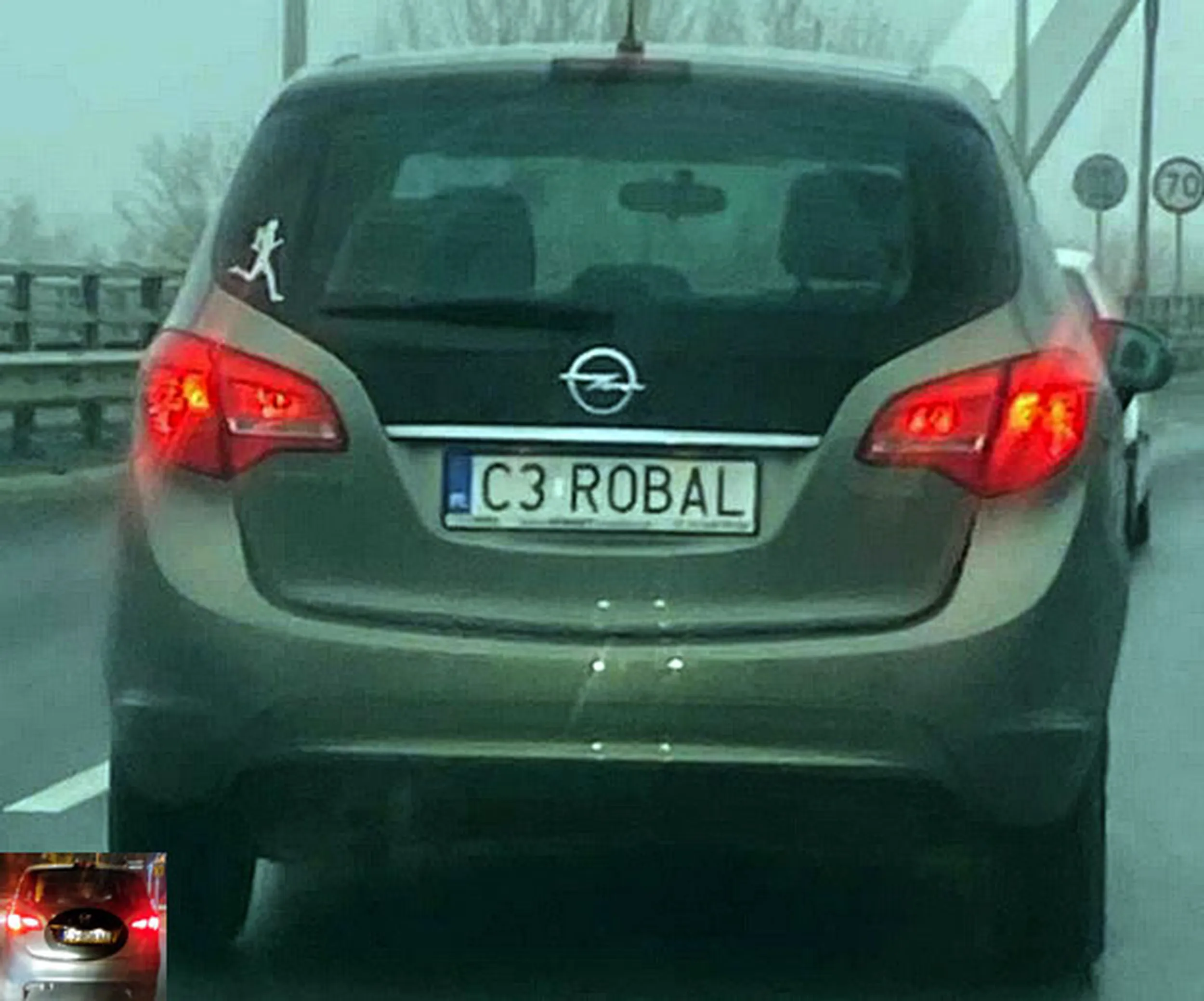 Fajny numer, blacha C3 ROBAL