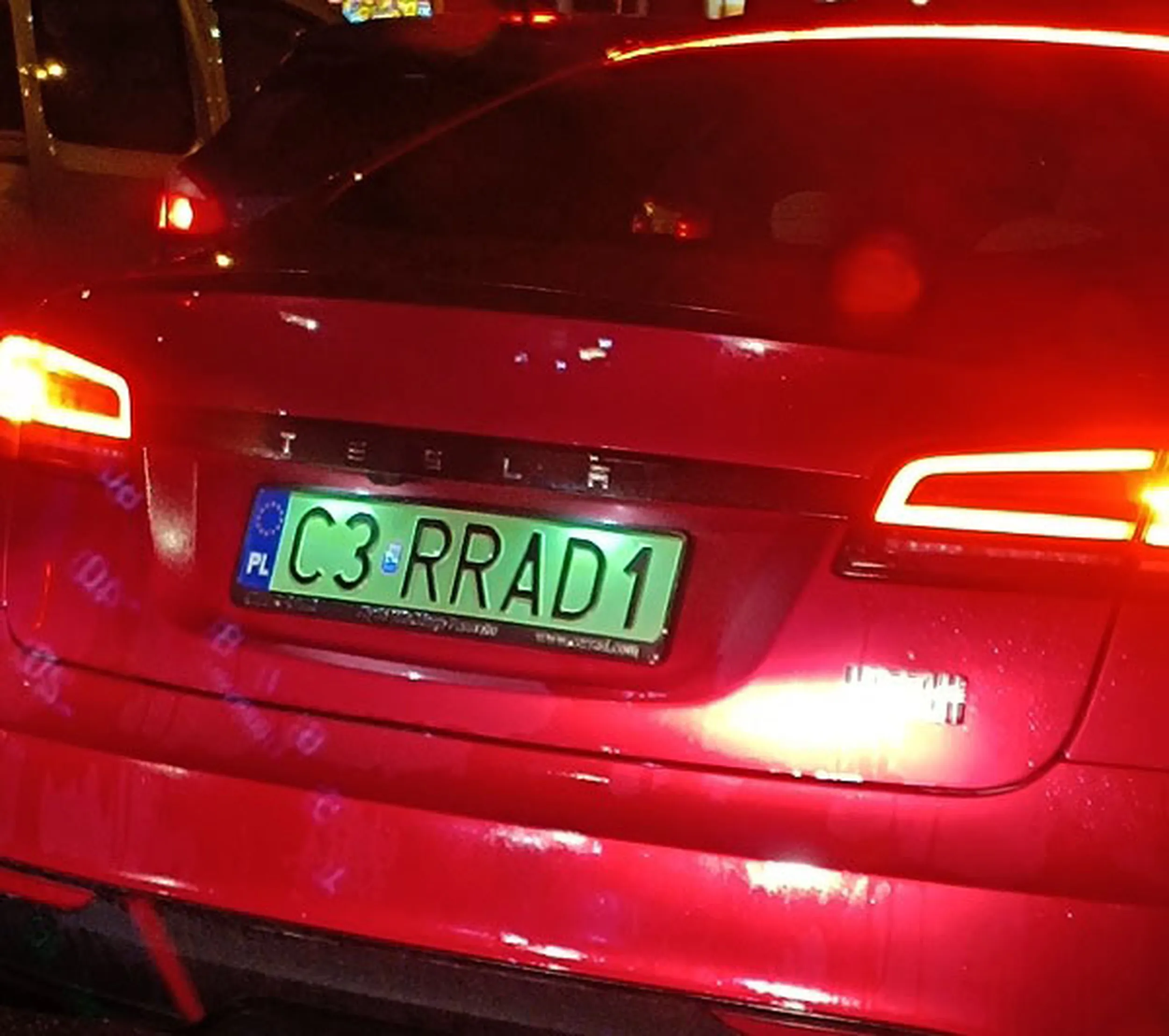 Fajny numer, blacha C3 RRAD1