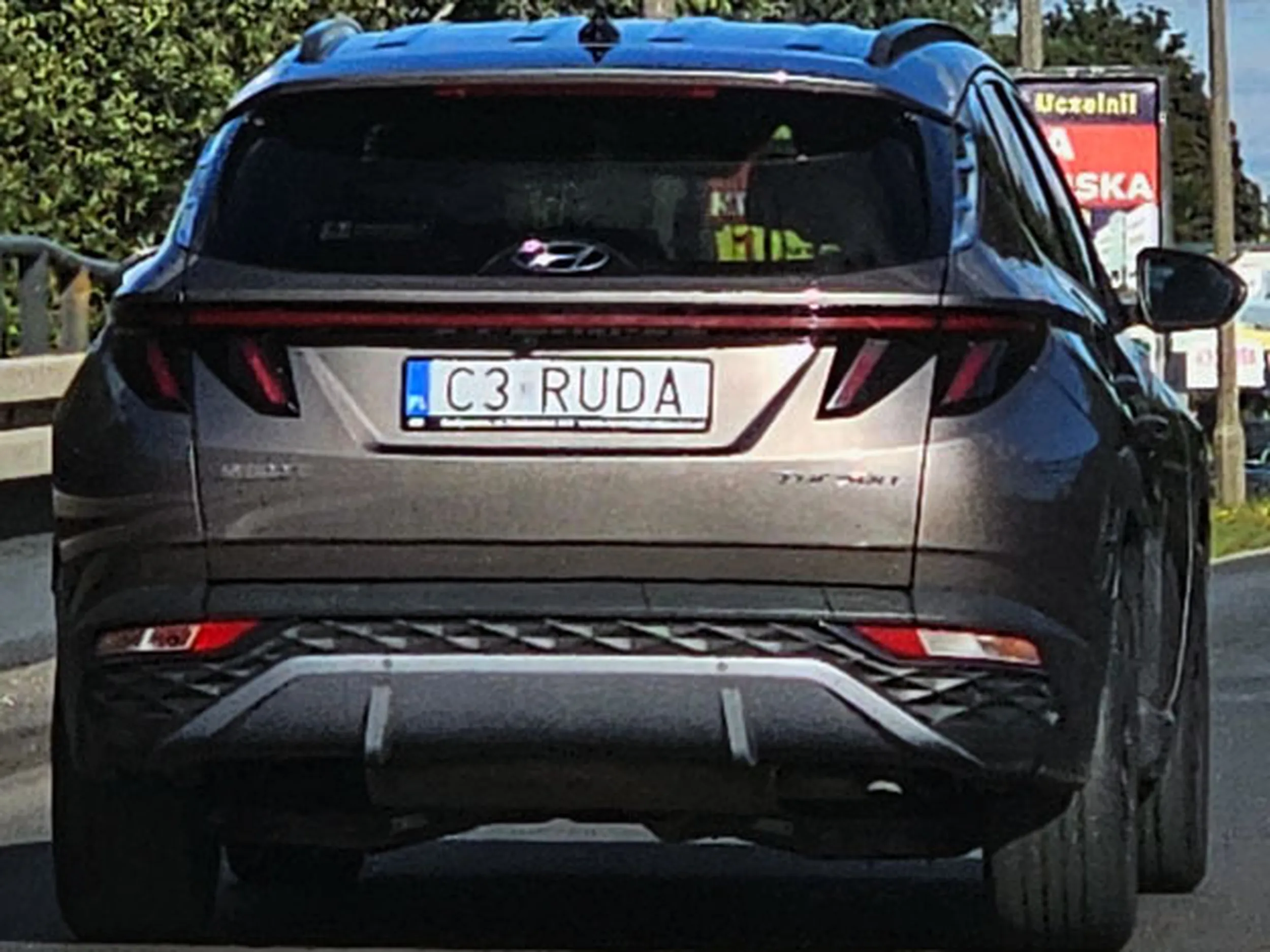 Fajny numer, blacha C3 RUDA