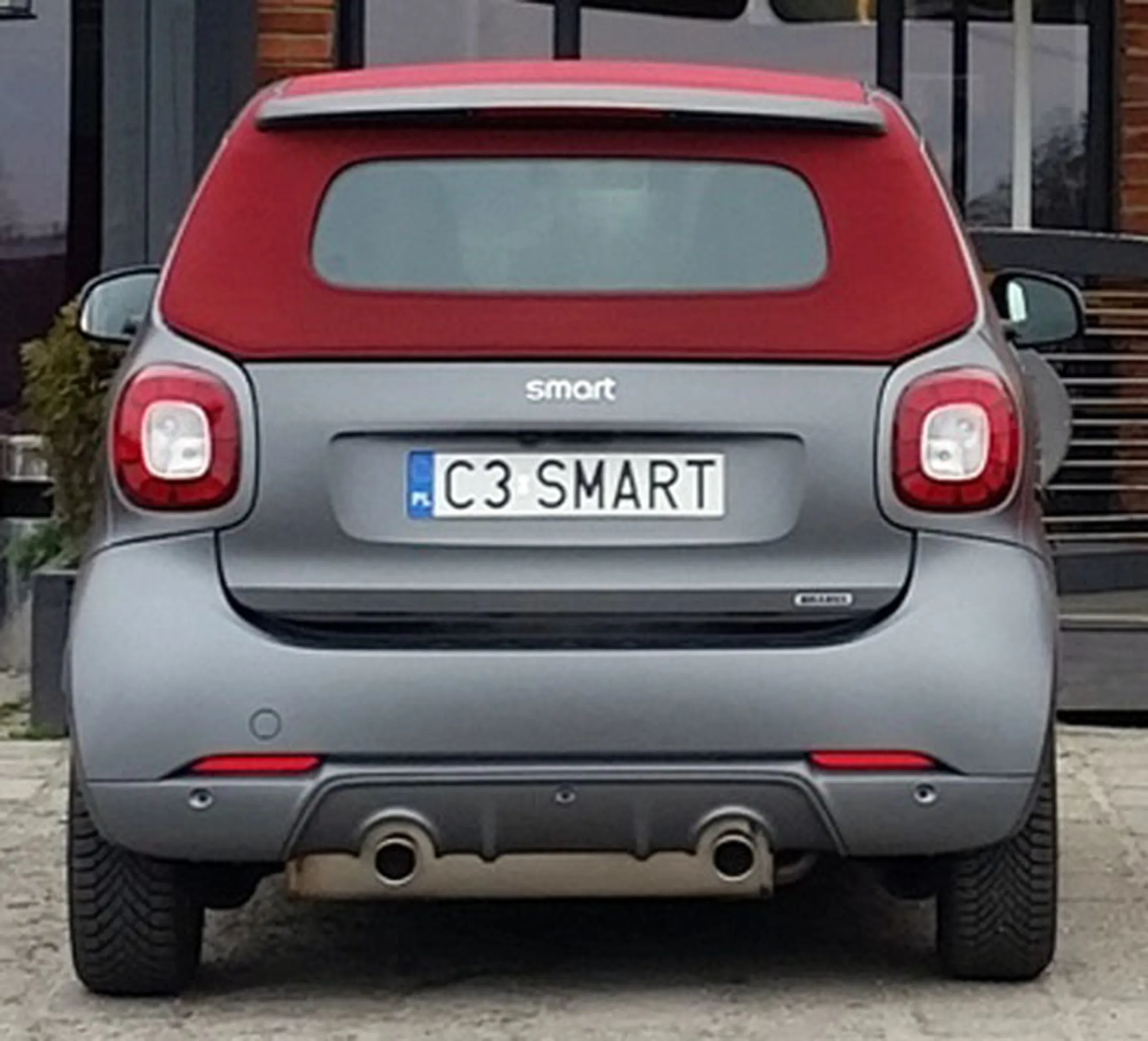 Fajny numer, blacha C3 SMART