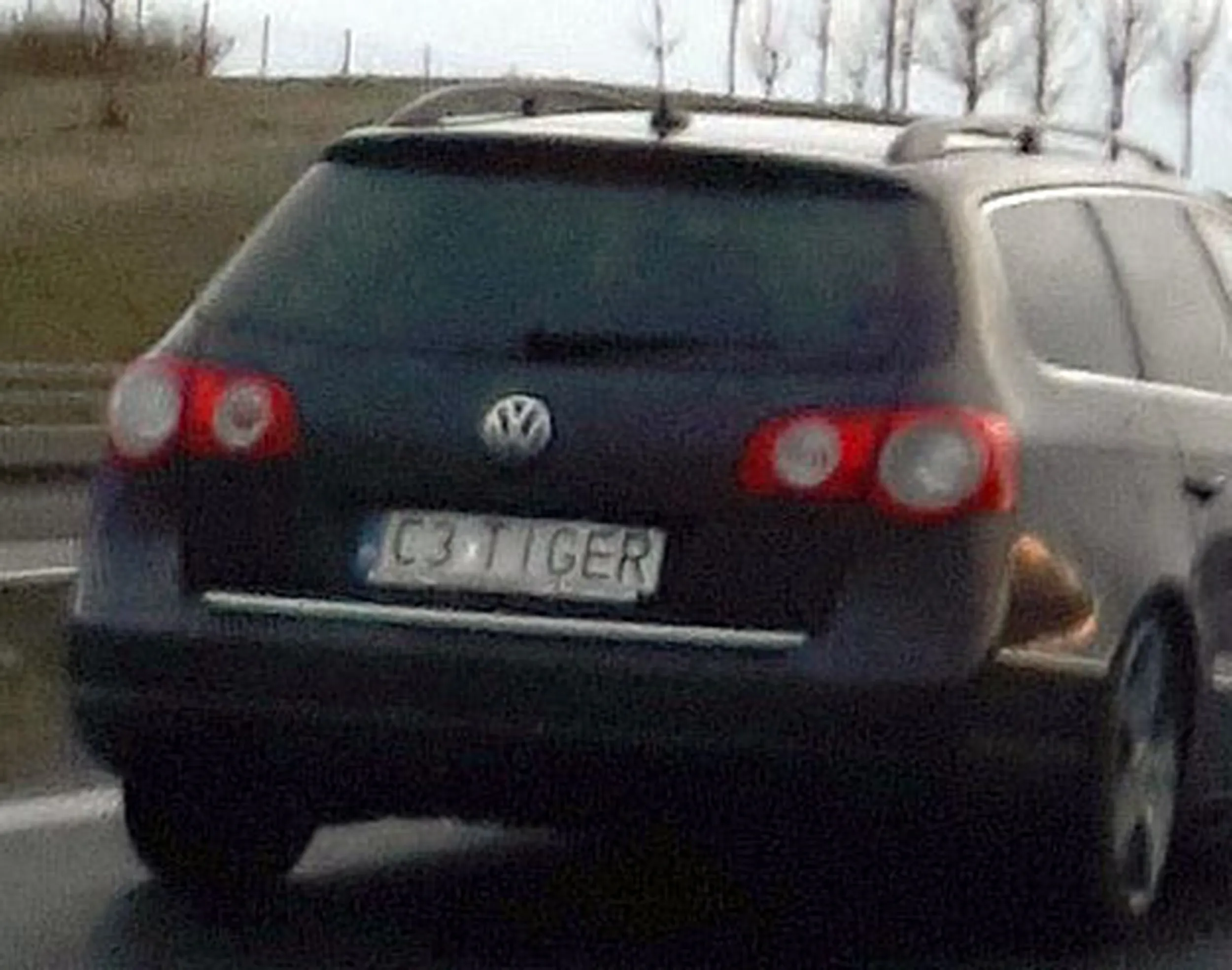 Fajny numer, blacha C3 TIGER