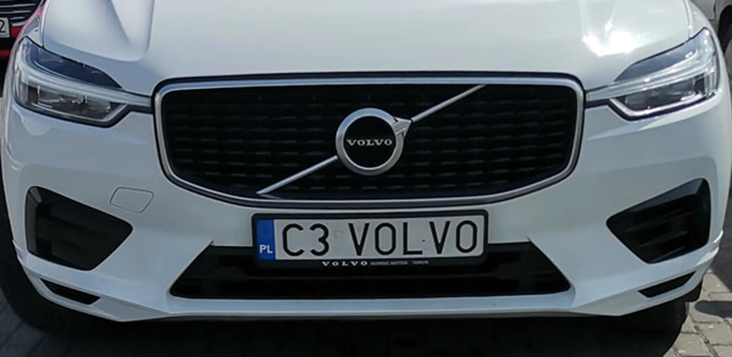 Fajny numer, blacha C3 VOLVO