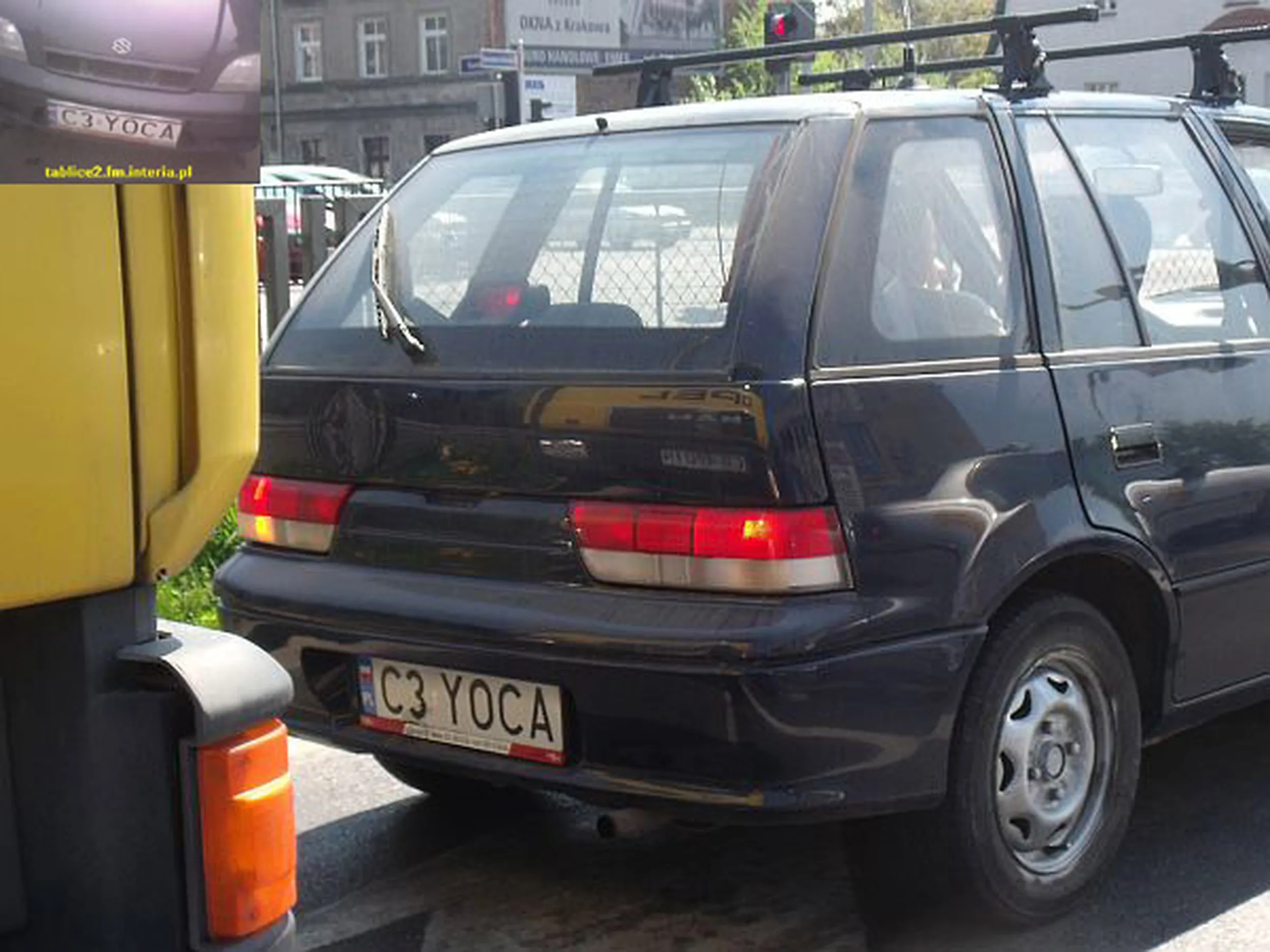 Fajny numer, blacha C3 YOCA