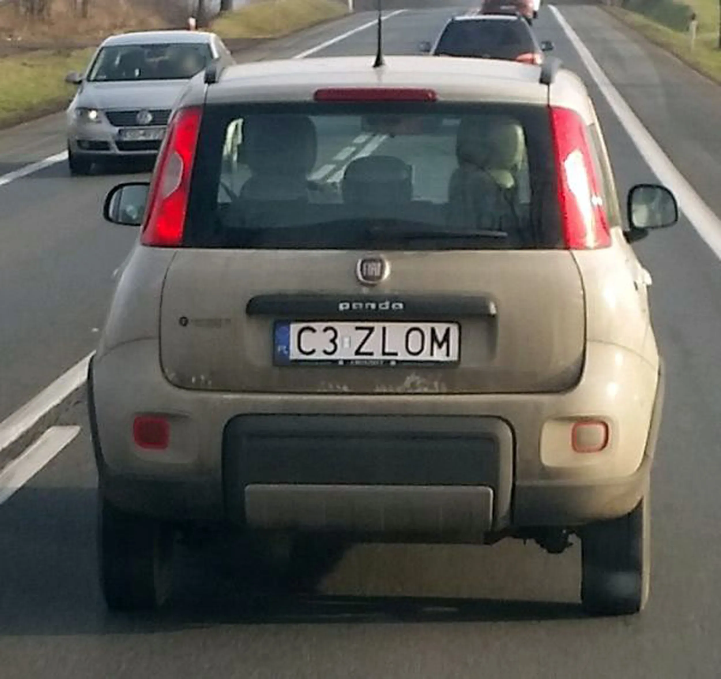 Fajny numer, blacha C3 ZLOM