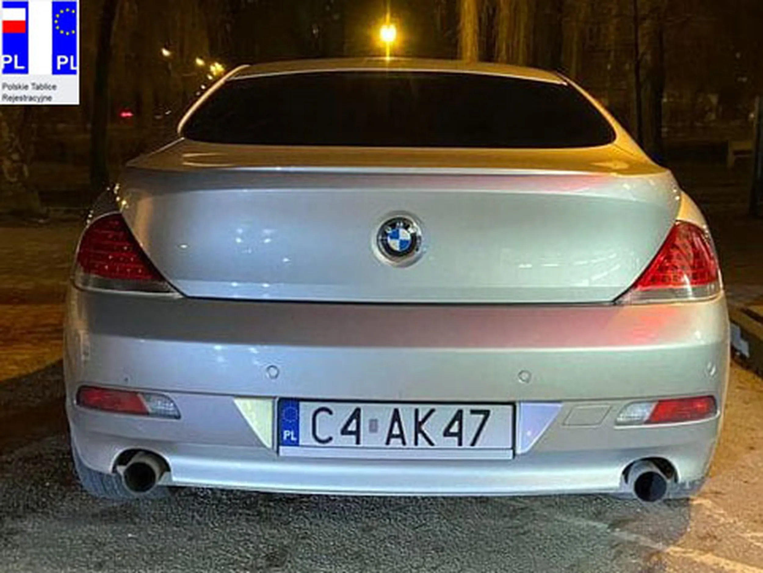 Fajny numer, blacha C4 AK47