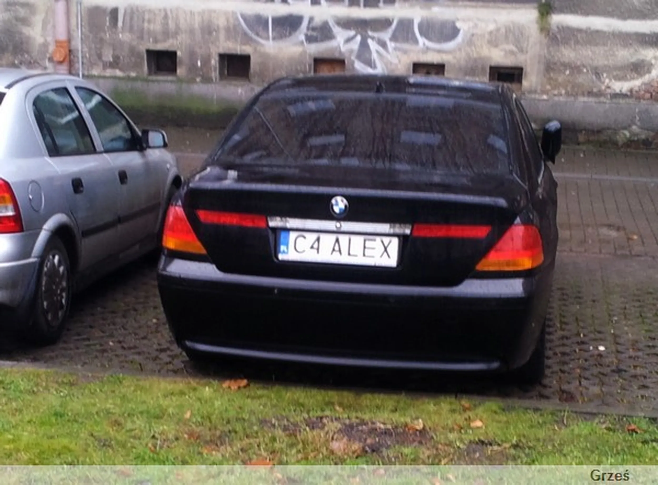 Fajny numer, blacha C4 ALEX