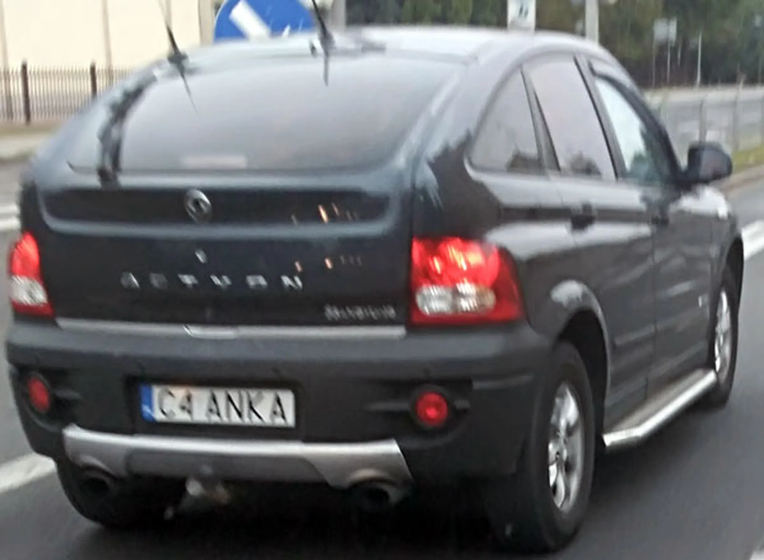 Fajny numer, blacha C4 ANKA