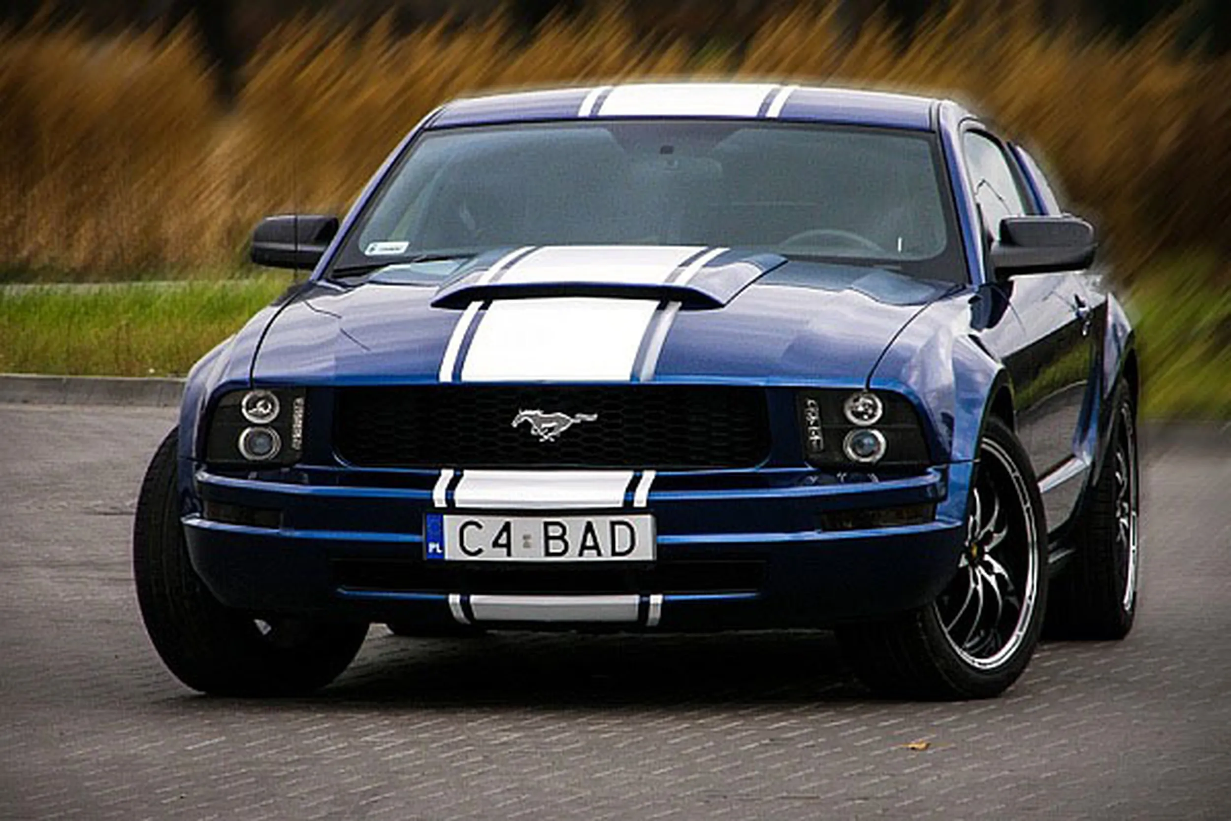 Fajny numer, blacha C4 BAD