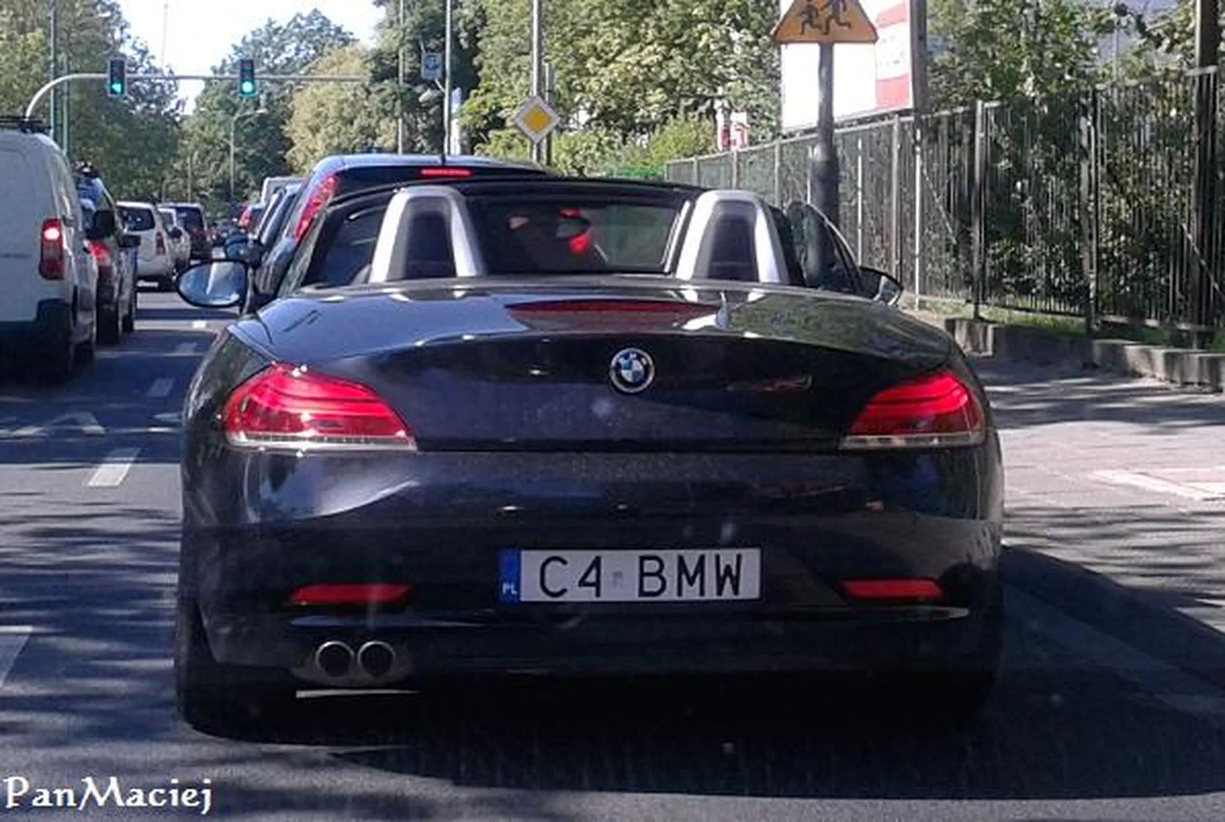 Fajny numer, blacha C4 BMW