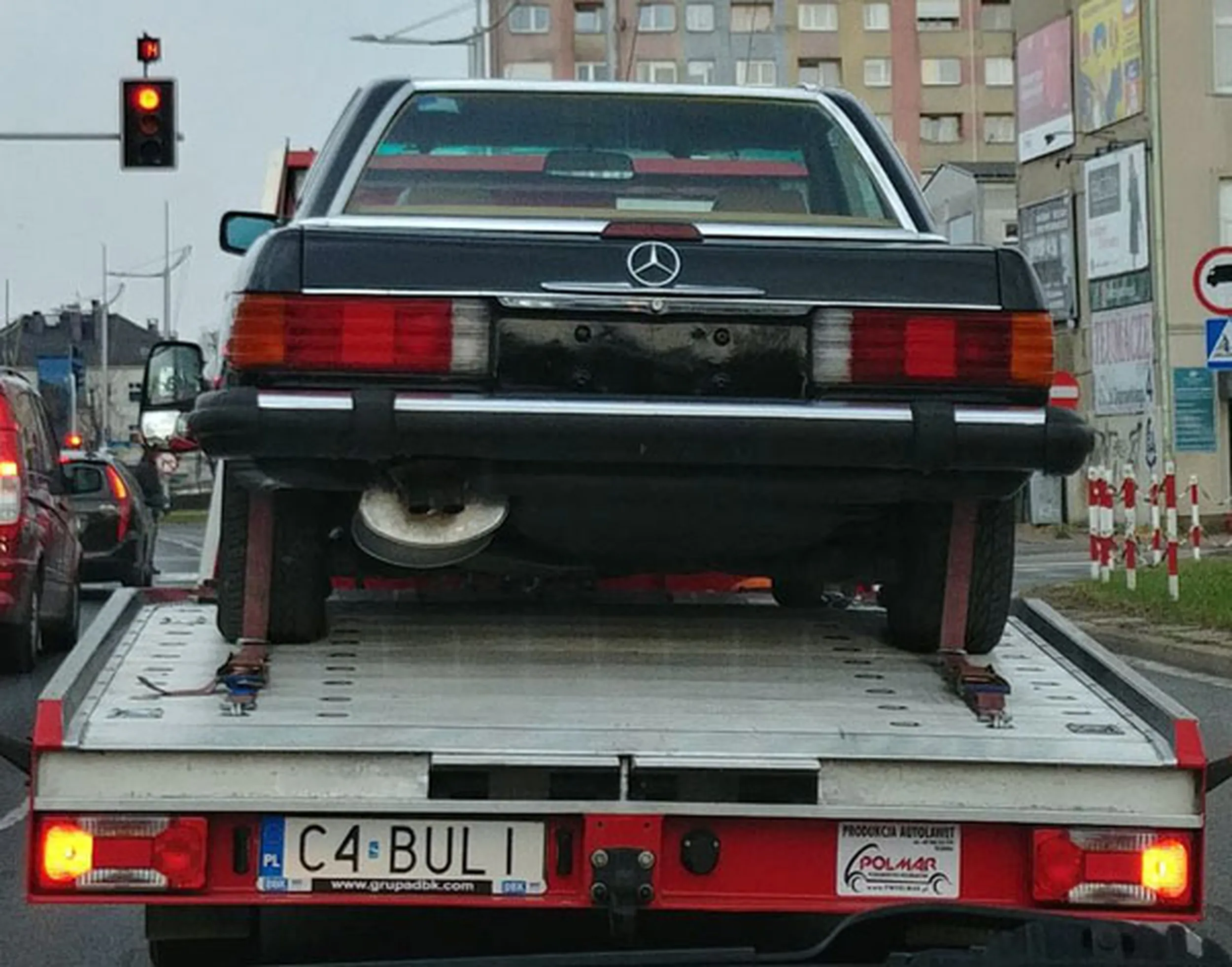 Fajny numer, blacha C4 BULI