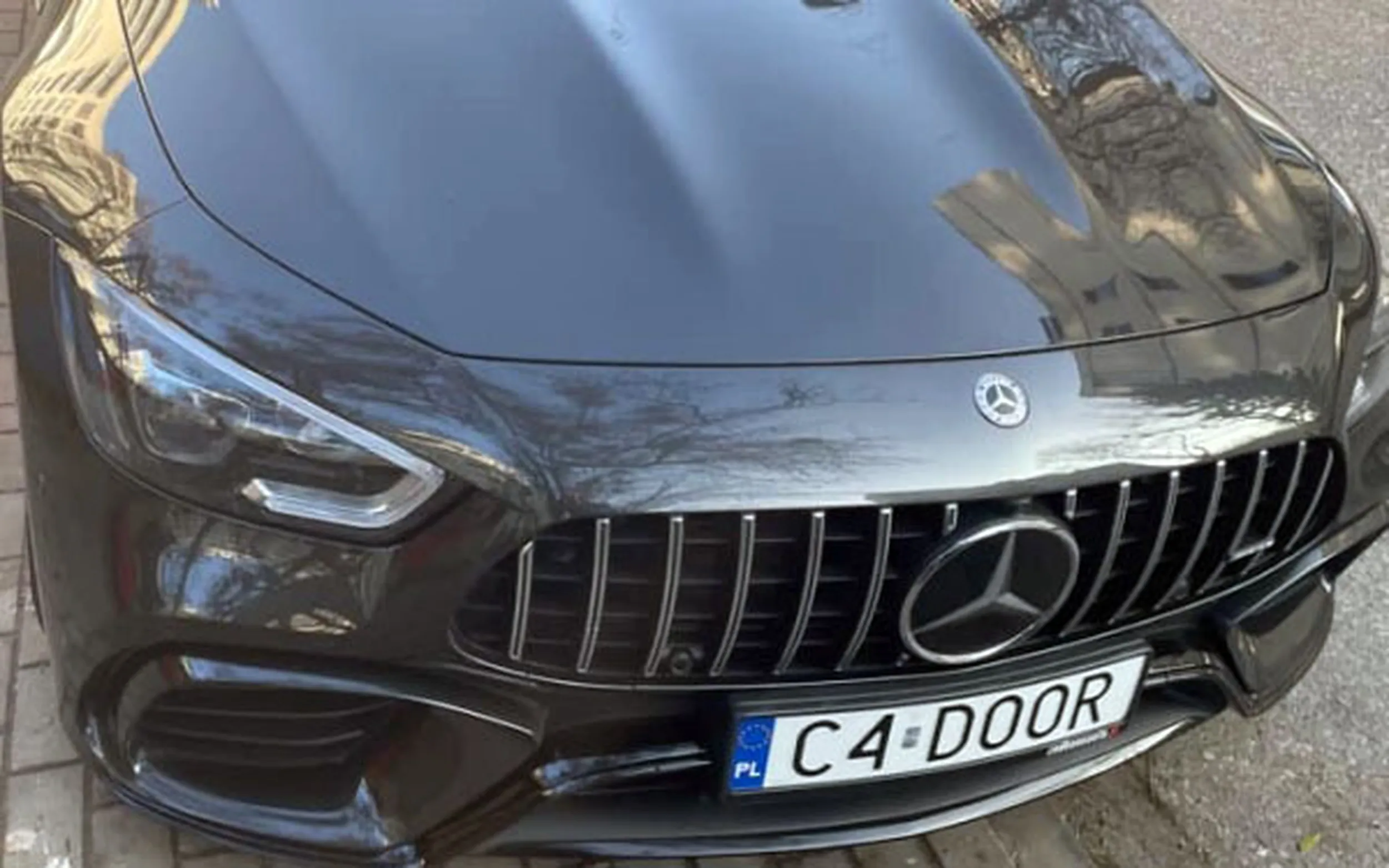 Fajny numer, blacha C4 DOOR