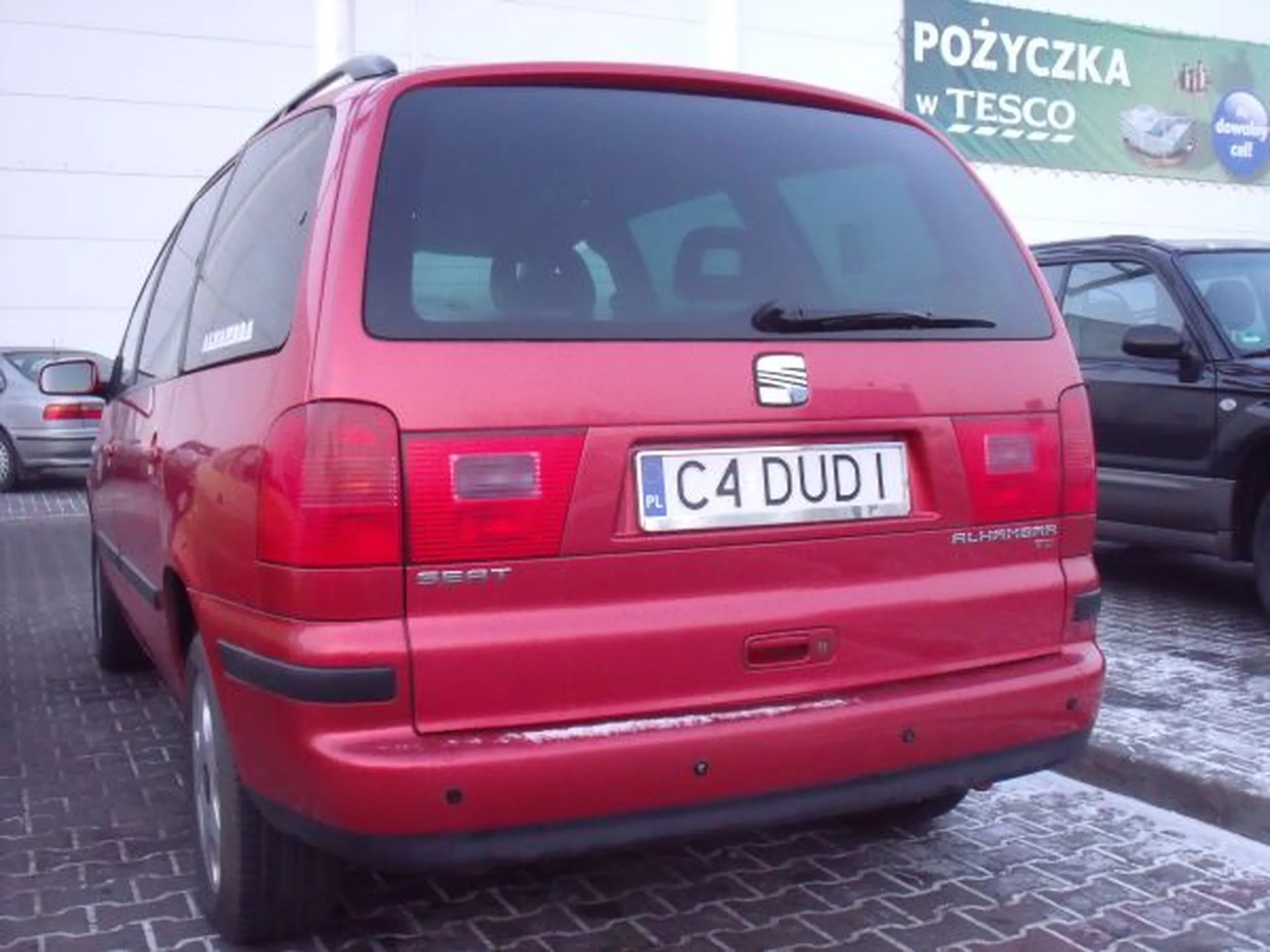 Fajny numer, blacha C4 DUDI