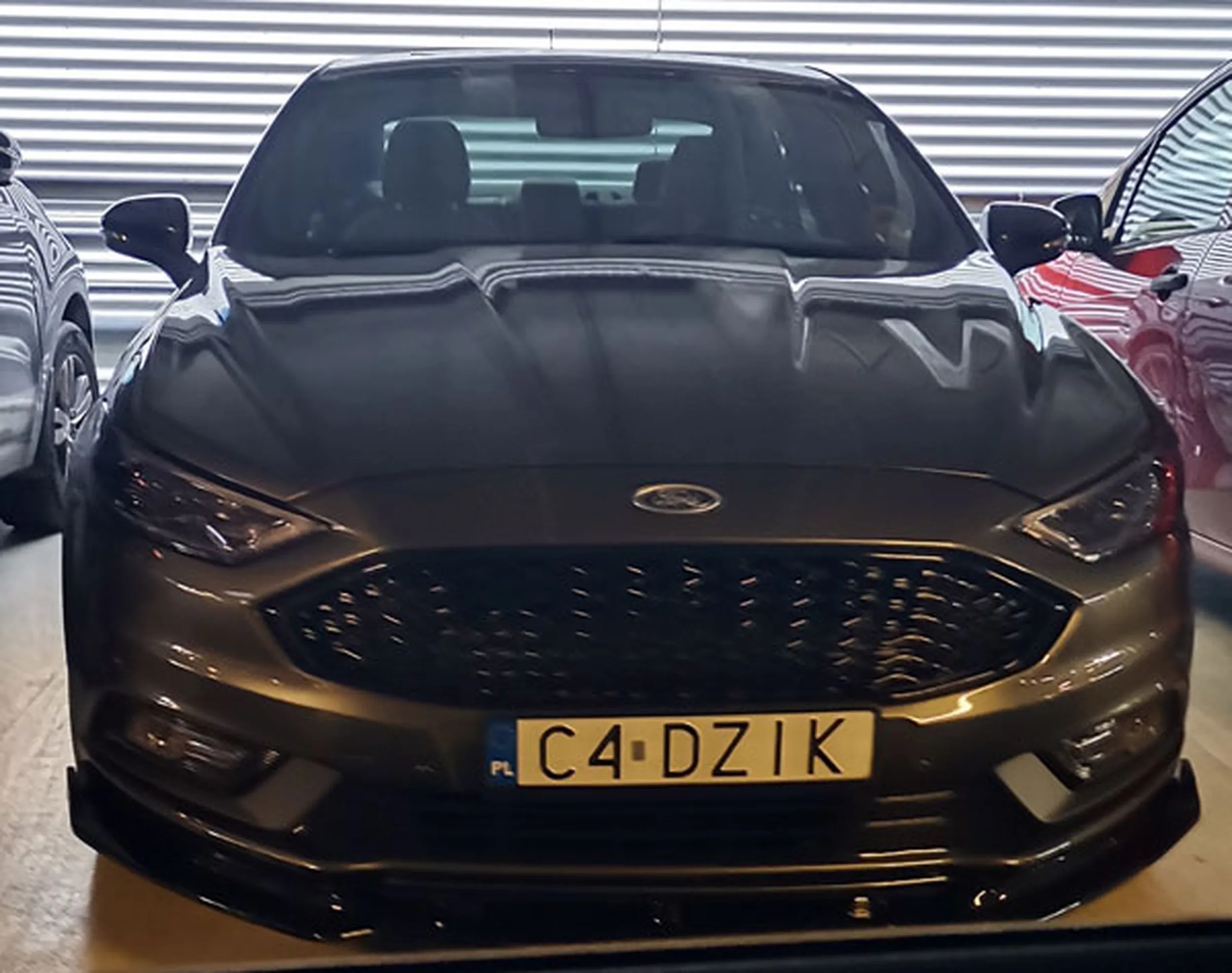 Fajny numer, blacha C4 DZIK