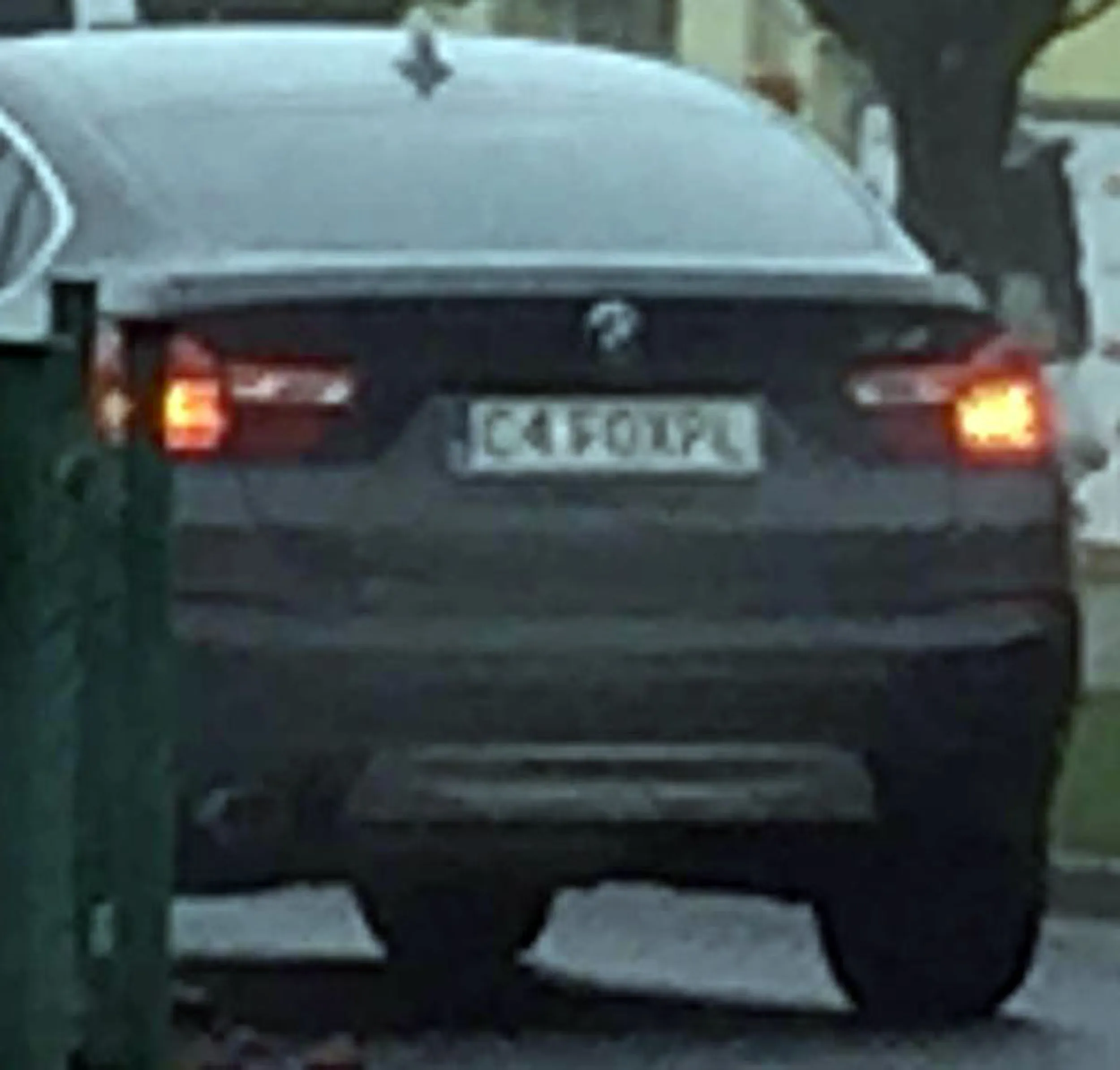 Fajny numer, blacha C4 FOXPL